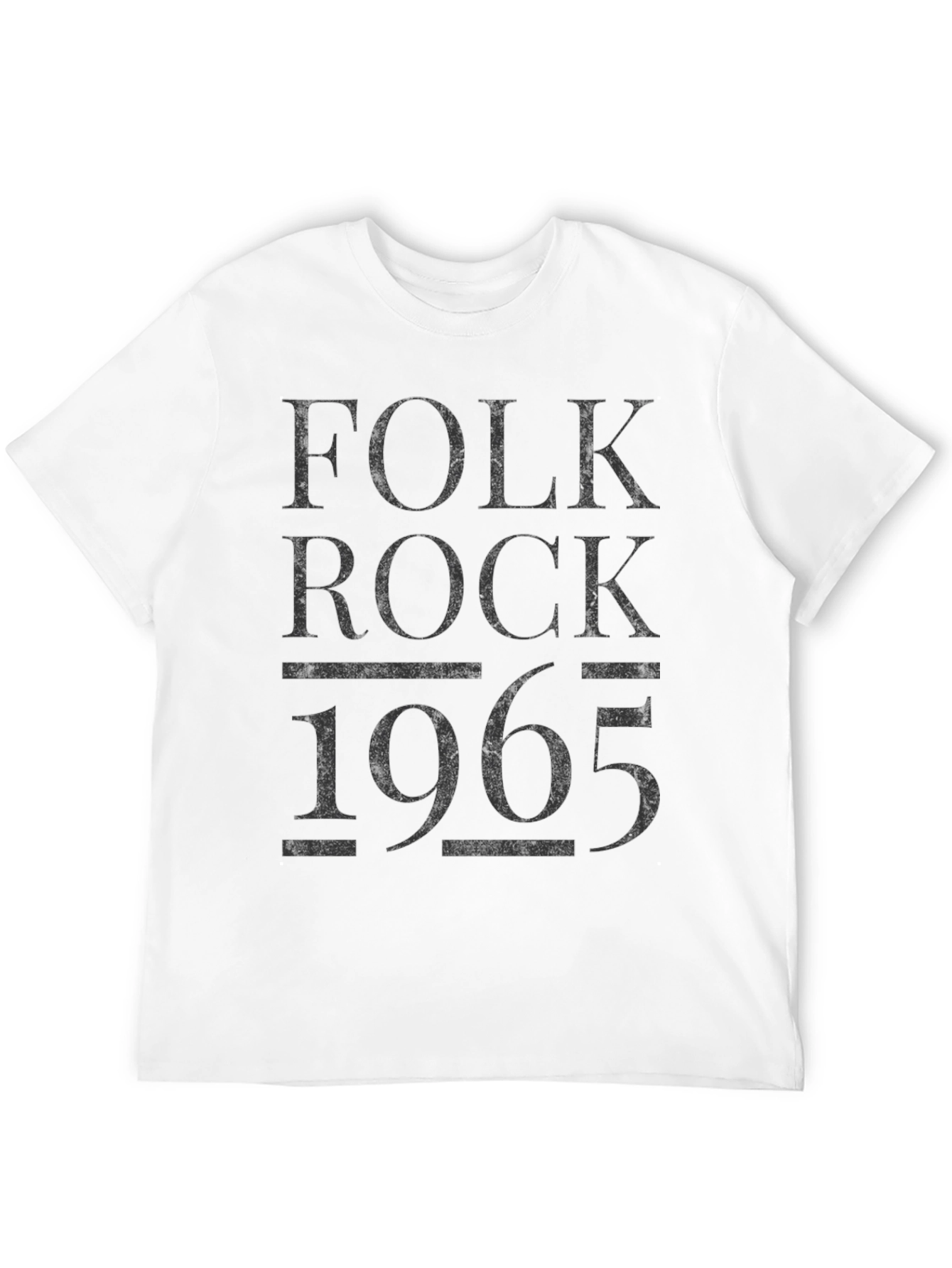 Black Folk Rock 1965 Graphic Tee view 12