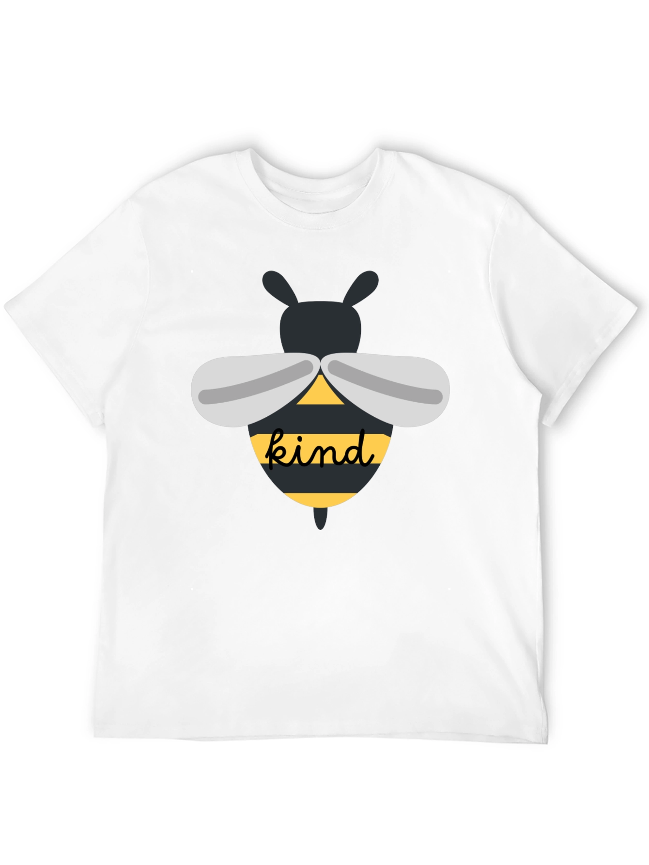 Black Bee Kind T-Shirt: Cute Inspirational Graphic Tee view 12