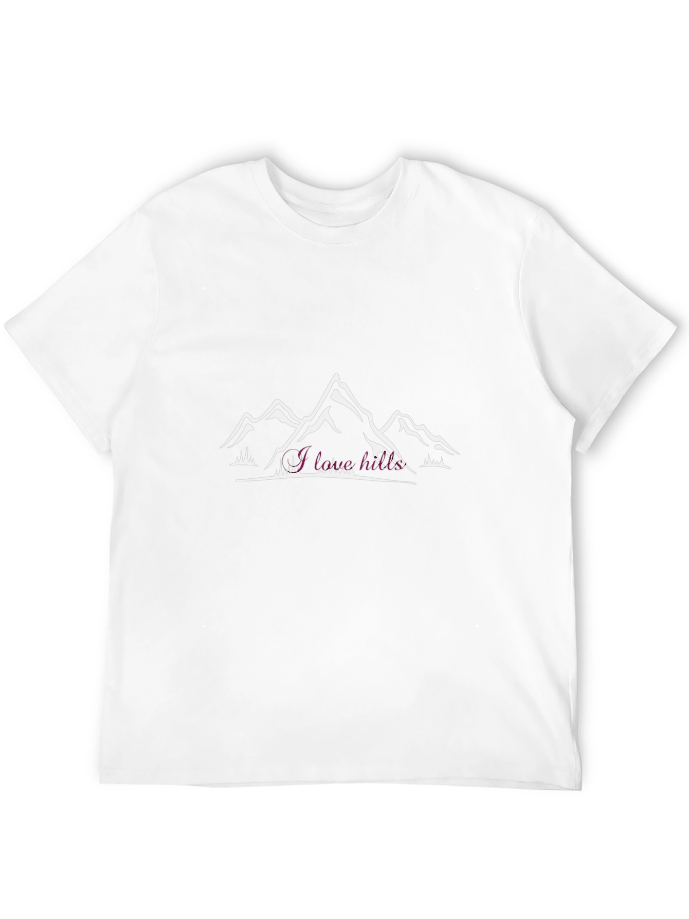 Black Mountain Lover Black T-Shirt - Nature Inspired Design view 12