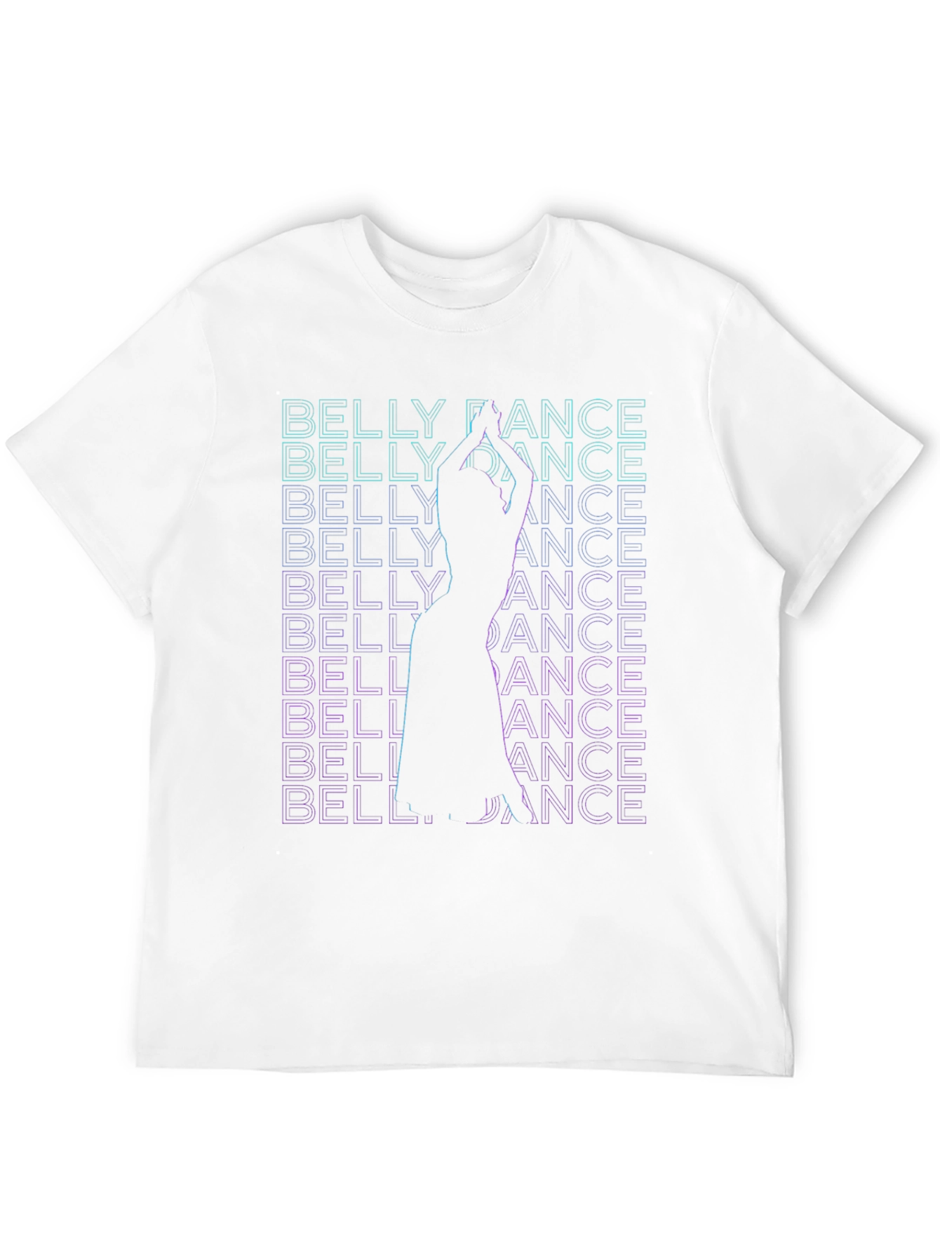 Black Belly Dance T-Shirt - Graphic Tee for Dance Lovers view 12