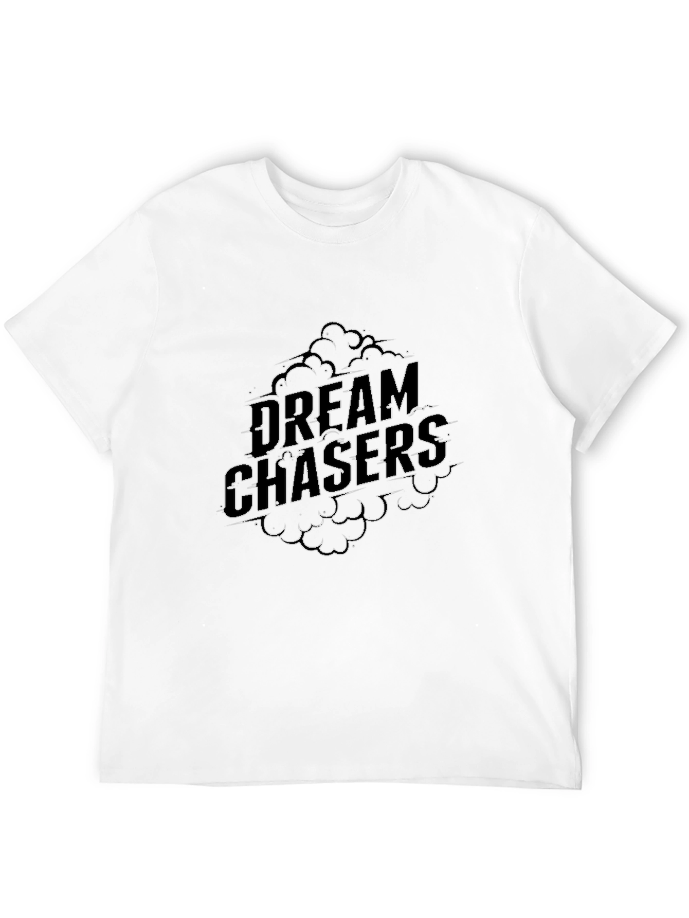 Black Dream Chasers Black Graphic Tee view 12