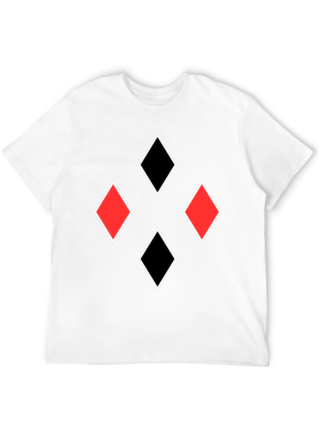 Black Diamonds Graphic Tee - Black T-Shirt view 12