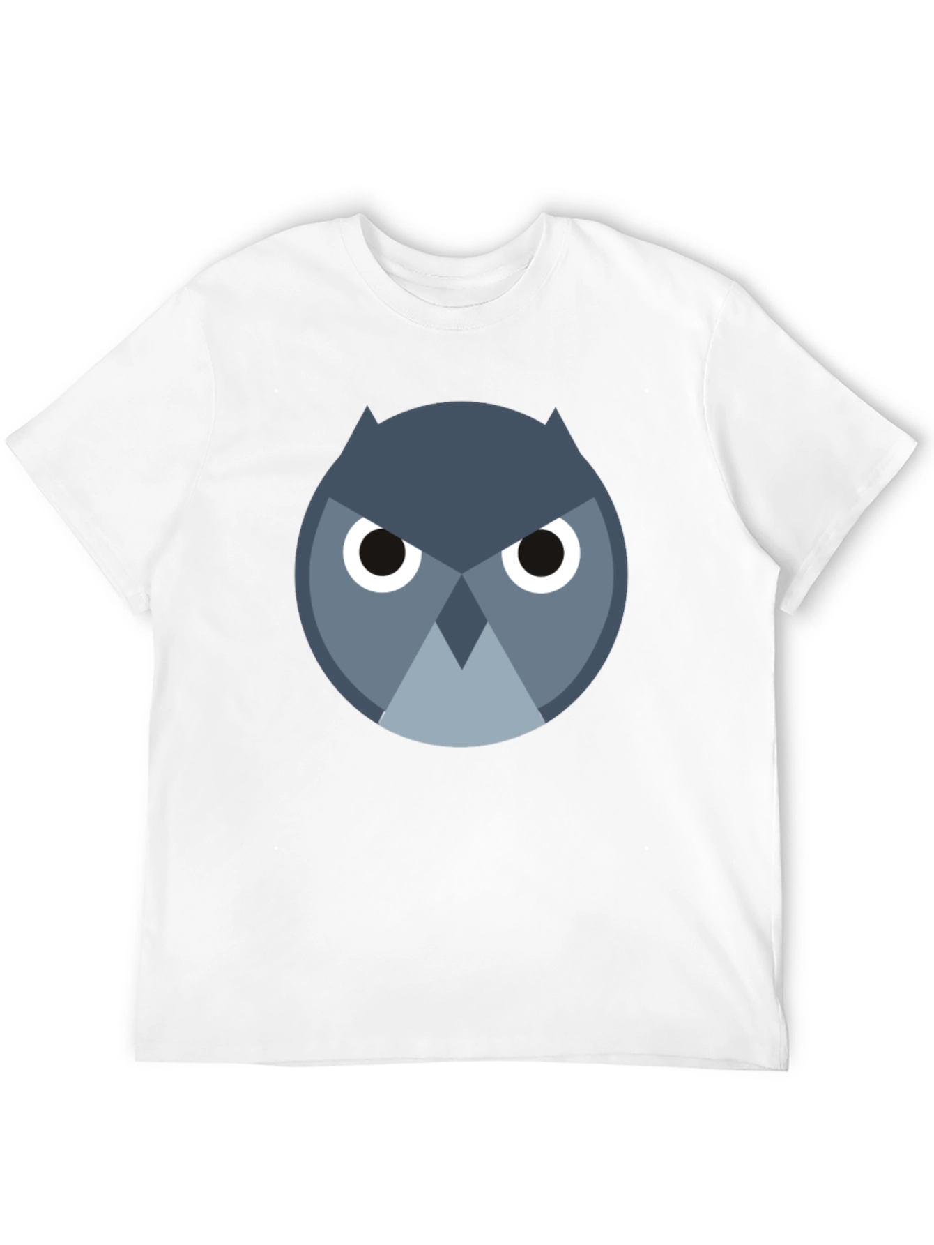 Black Owl Graphic T-Shirt - Men's Black Tee view 12
