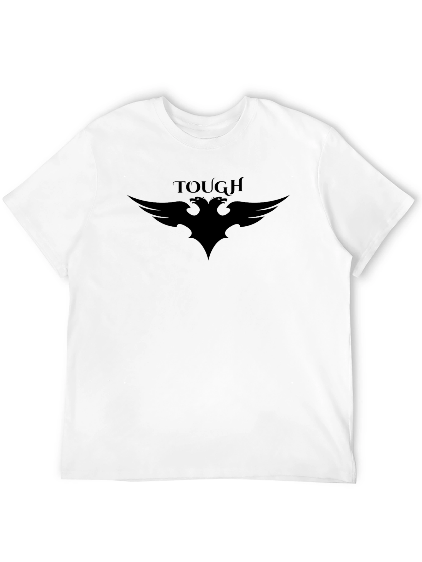 Black Tough Eagle Graphic T-Shirt - Men's Black Tee view 12