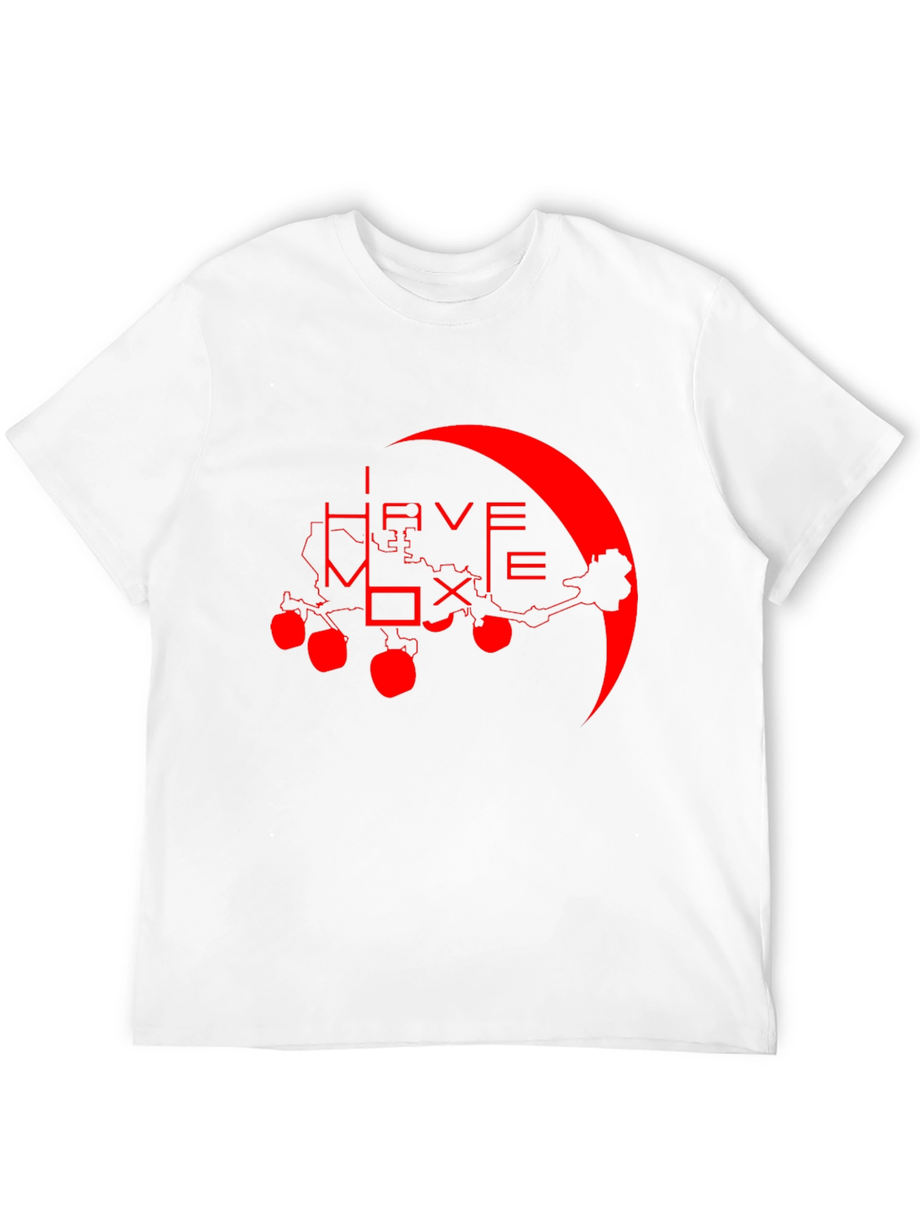 Black I Have More Axes T-Shirt - Red Graphic Print view 12