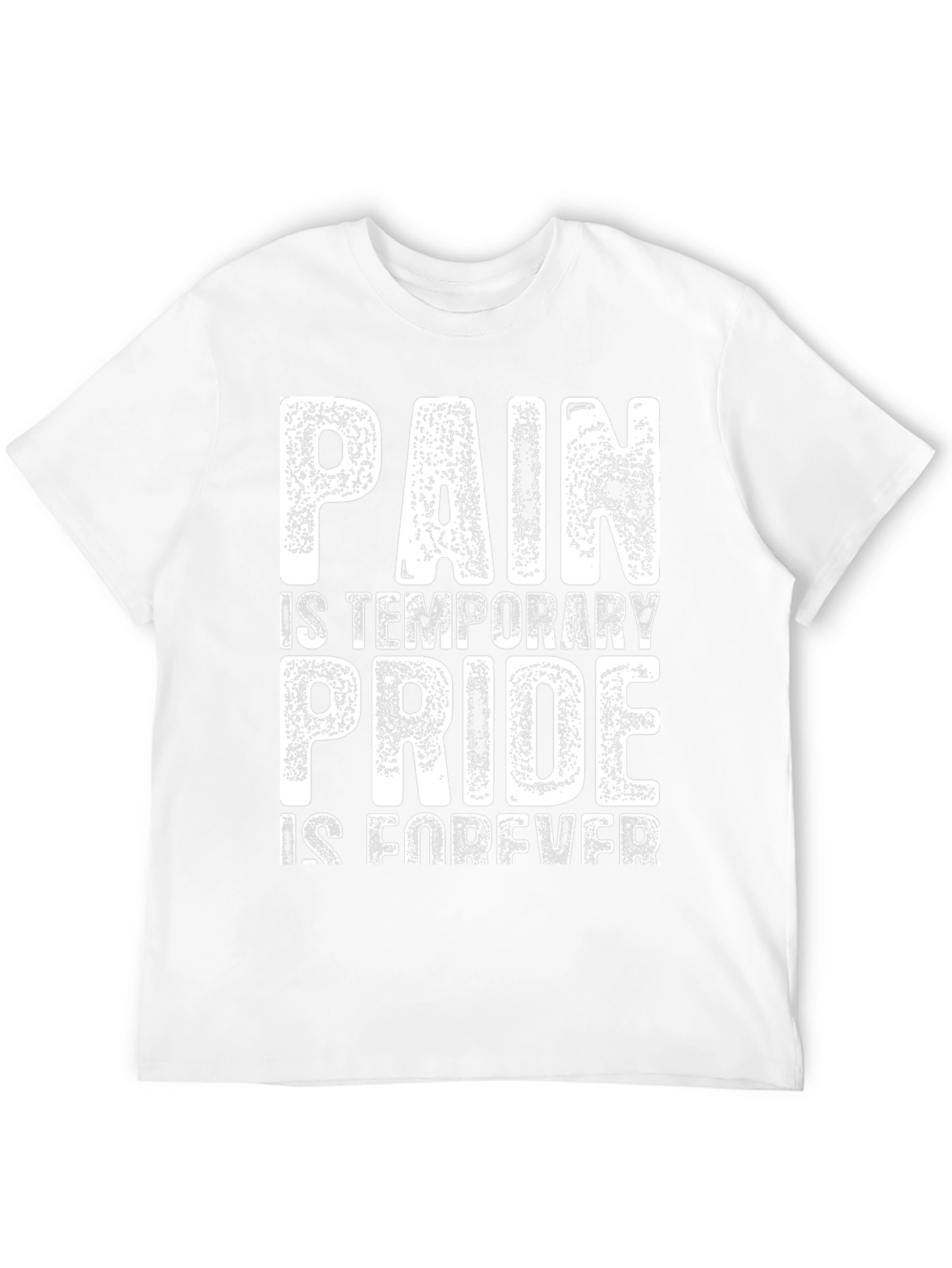 Black Pain is Temporary Pride is Forever T-Shirt view 12