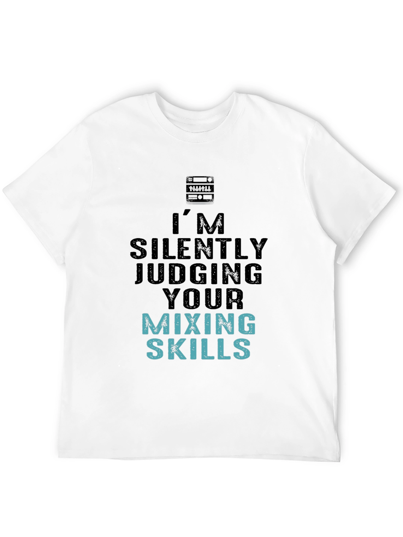 Black I'm Silently Judging Your Mixing Skills T-Shirt view 12