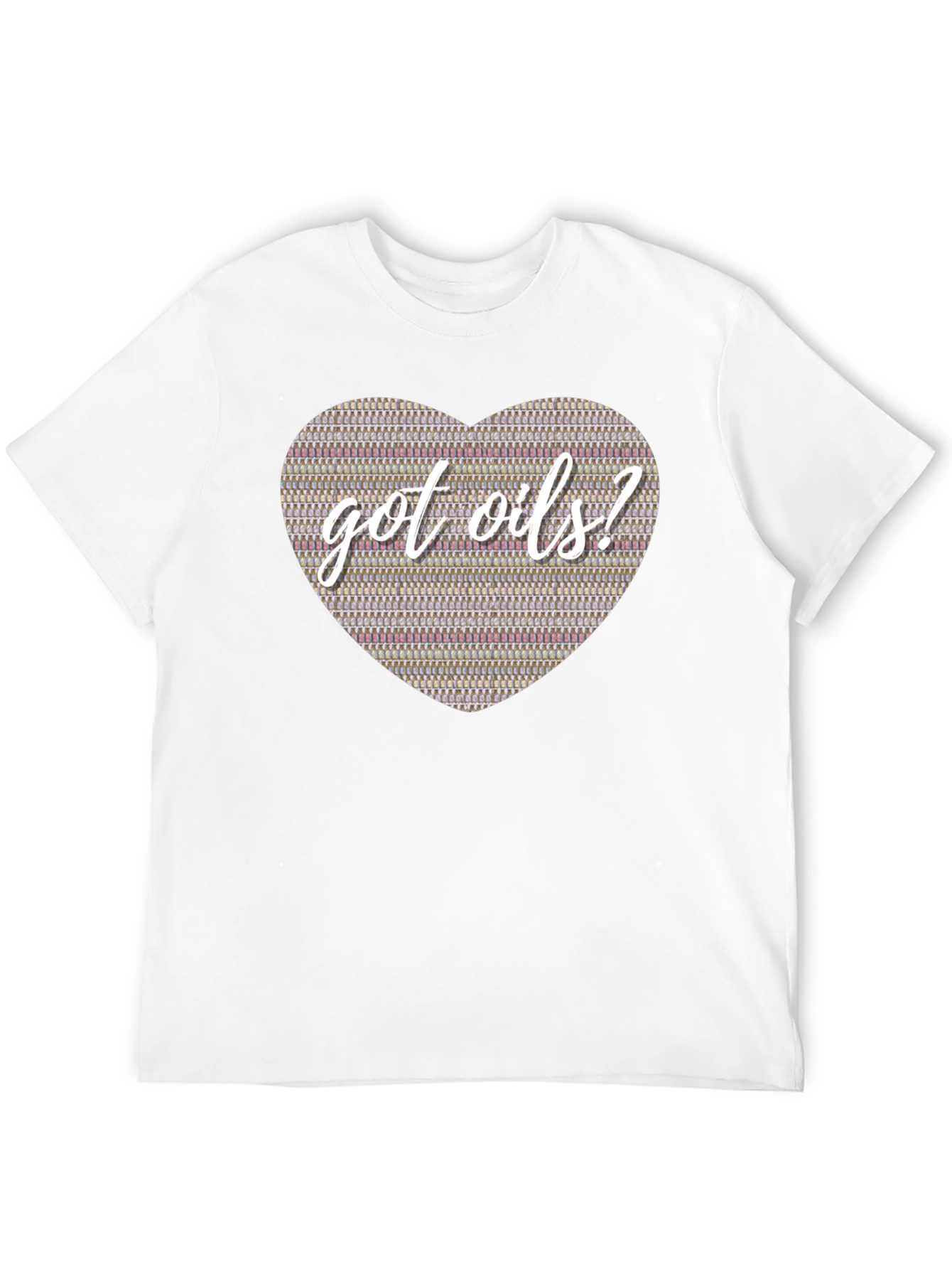 Black Got Oils? Essential Oils Heart T-Shirt view 12