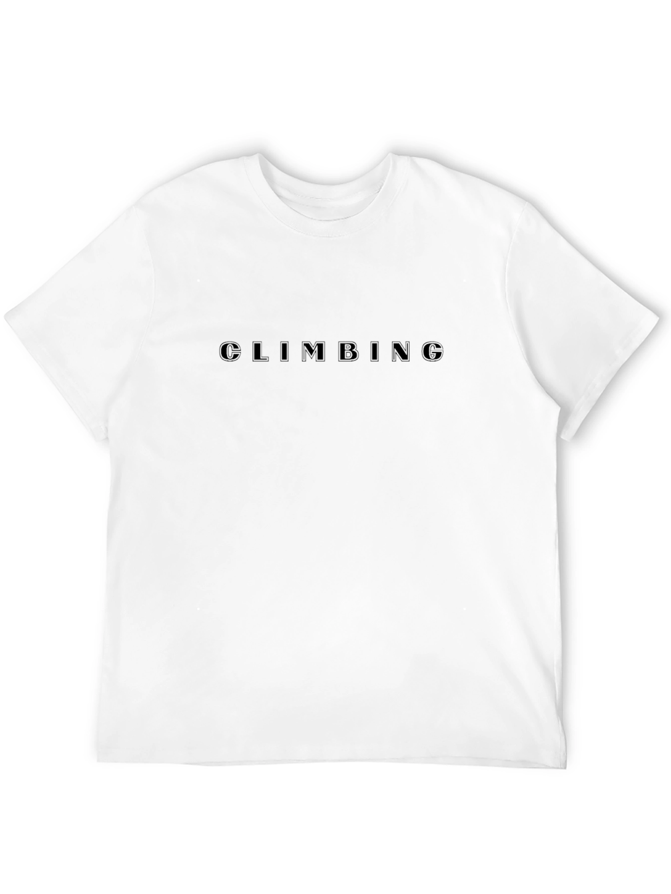 Black Climbing Black Crew Neck T-Shirt view 12