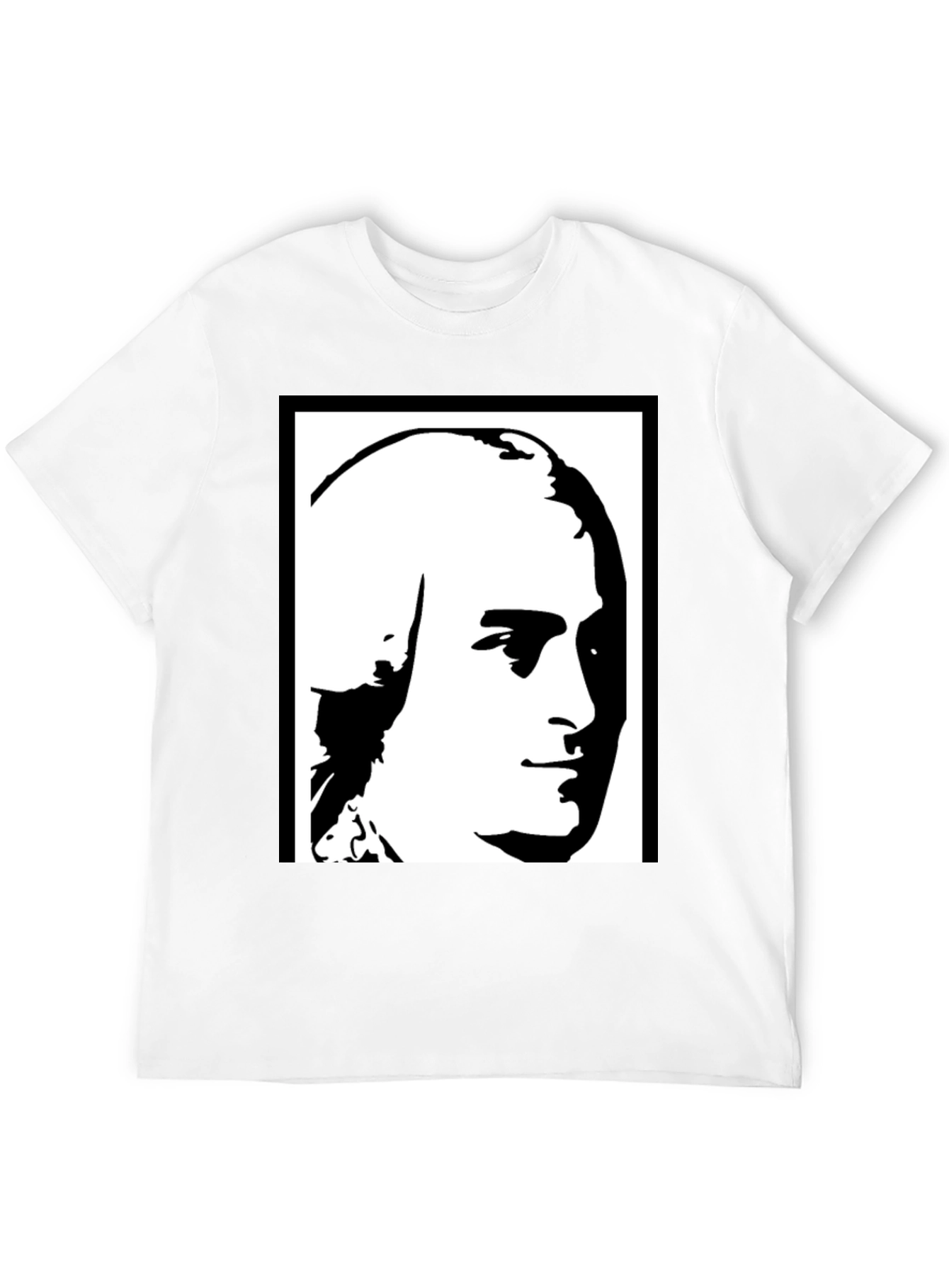Historical Portrait Graphic Tee - 12