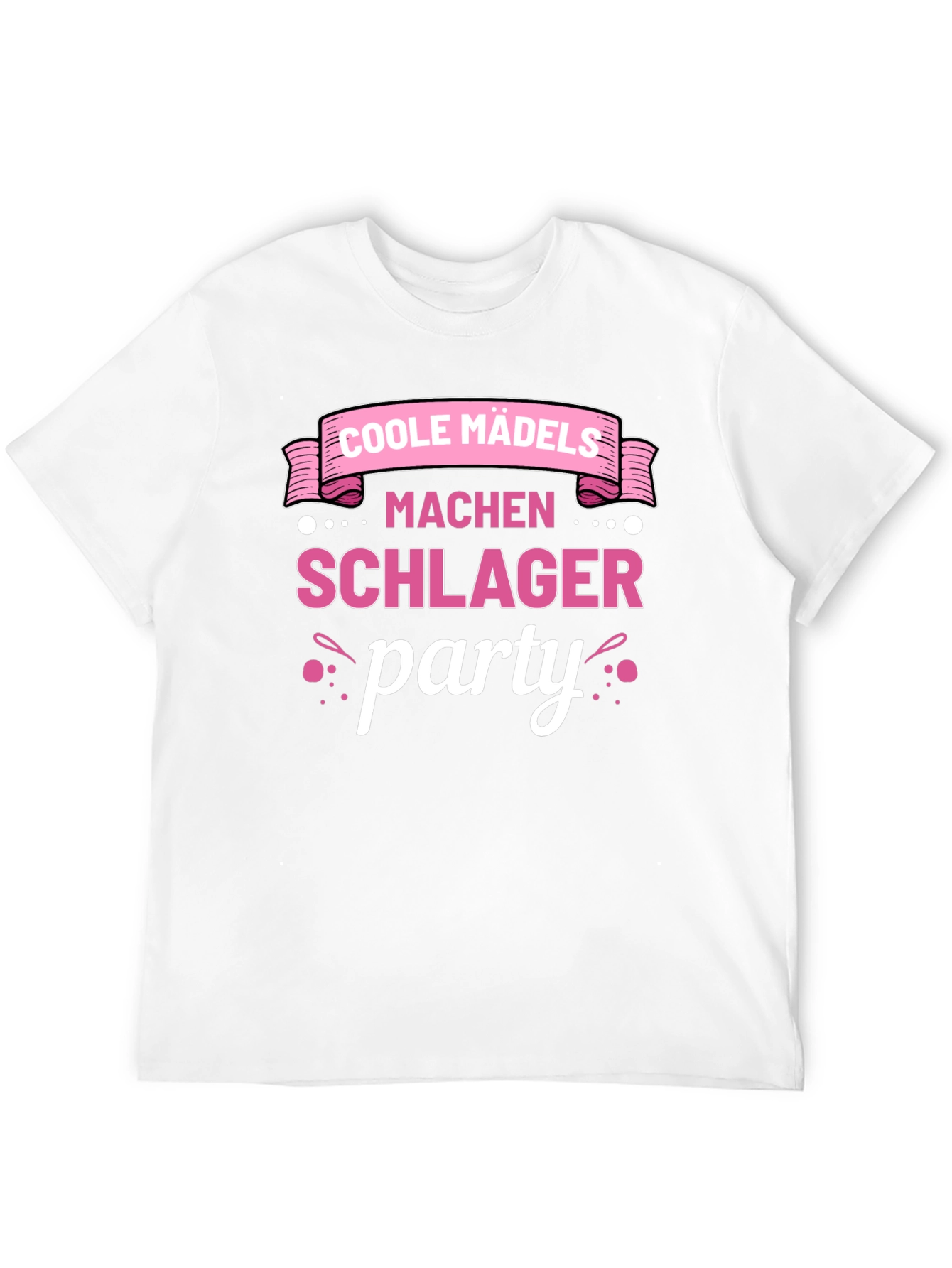 Black Cool Girls Schlager Party Black T-Shirt view 12