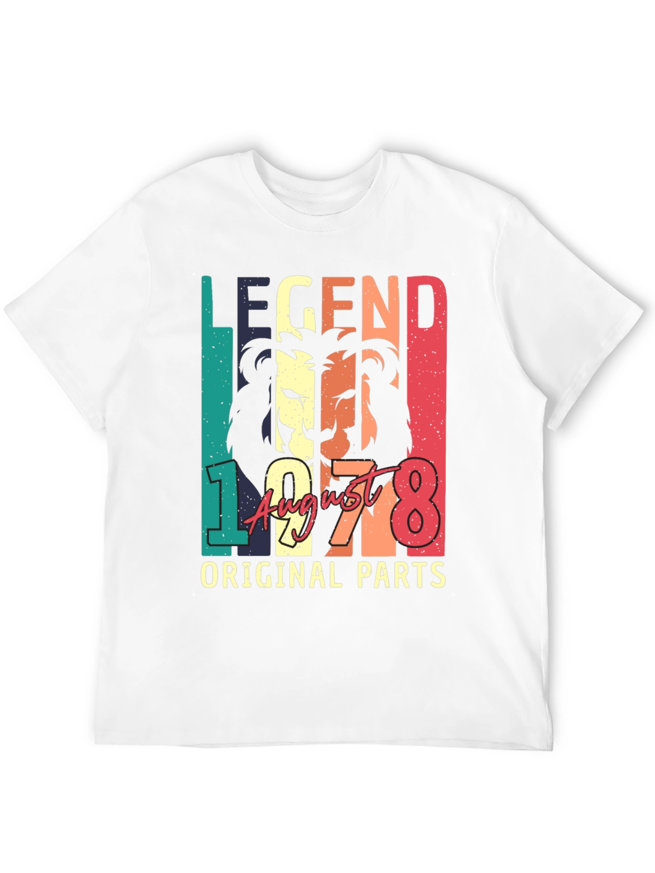 Black Legend Since August 1978 Lion Graphic T-Shirt view 12