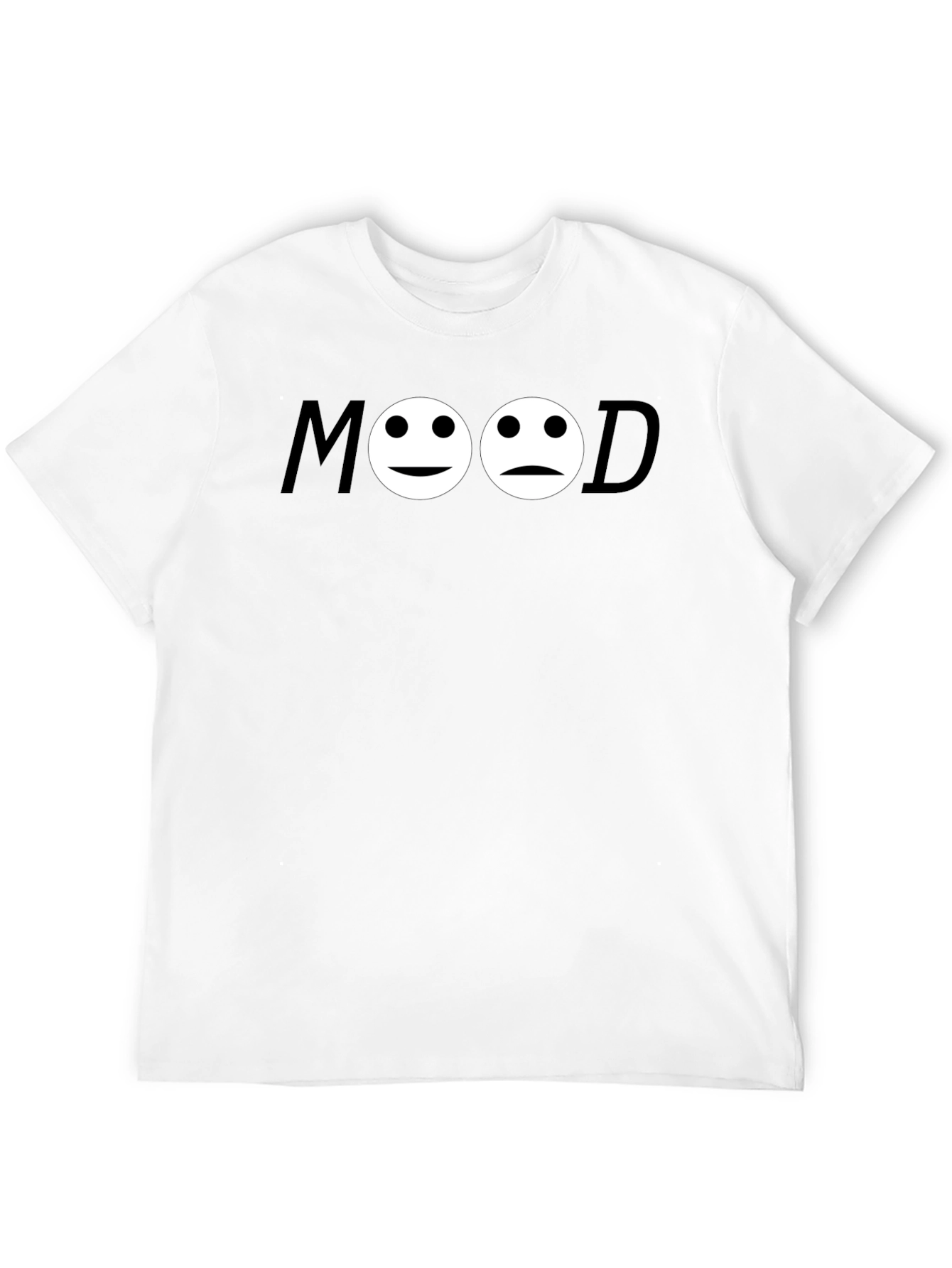 Black Mood Graphic Tee - Express Your Feelings! view 12