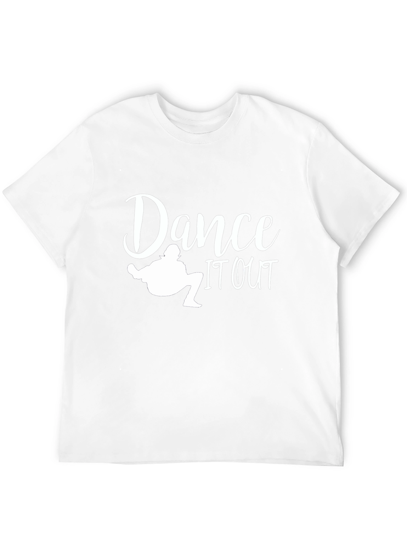 Black Dance It Out Graphic Tee - Black Cotton T-Shirt view 12