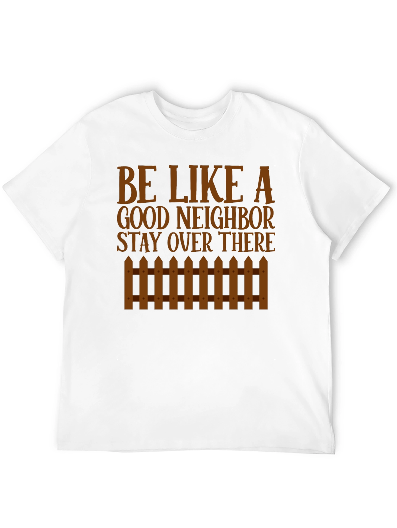 Black Be Like a Good Neighbor Novelty Tee view 12