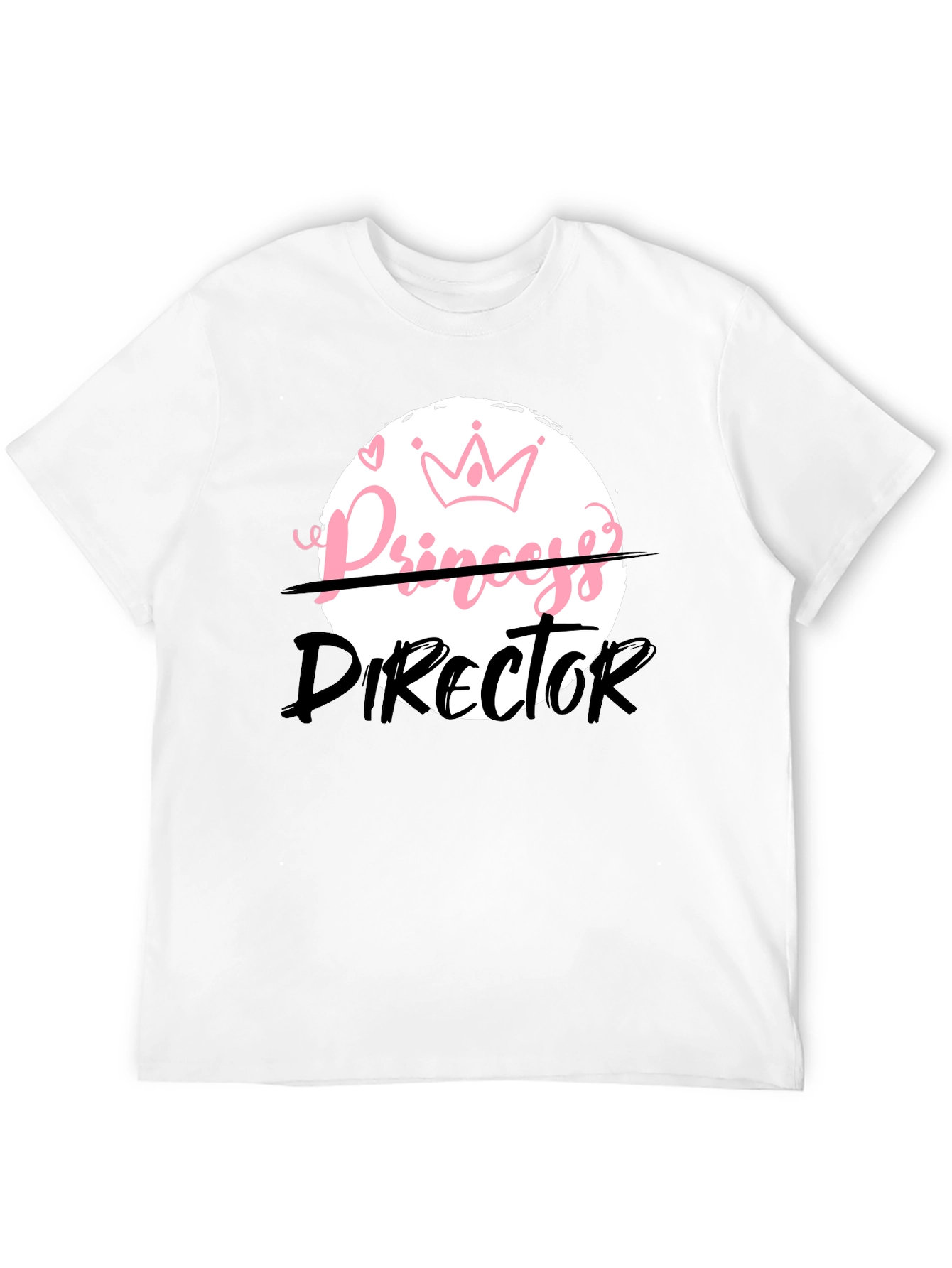 Black Princess Director Funny Graphic T-Shirt view 12