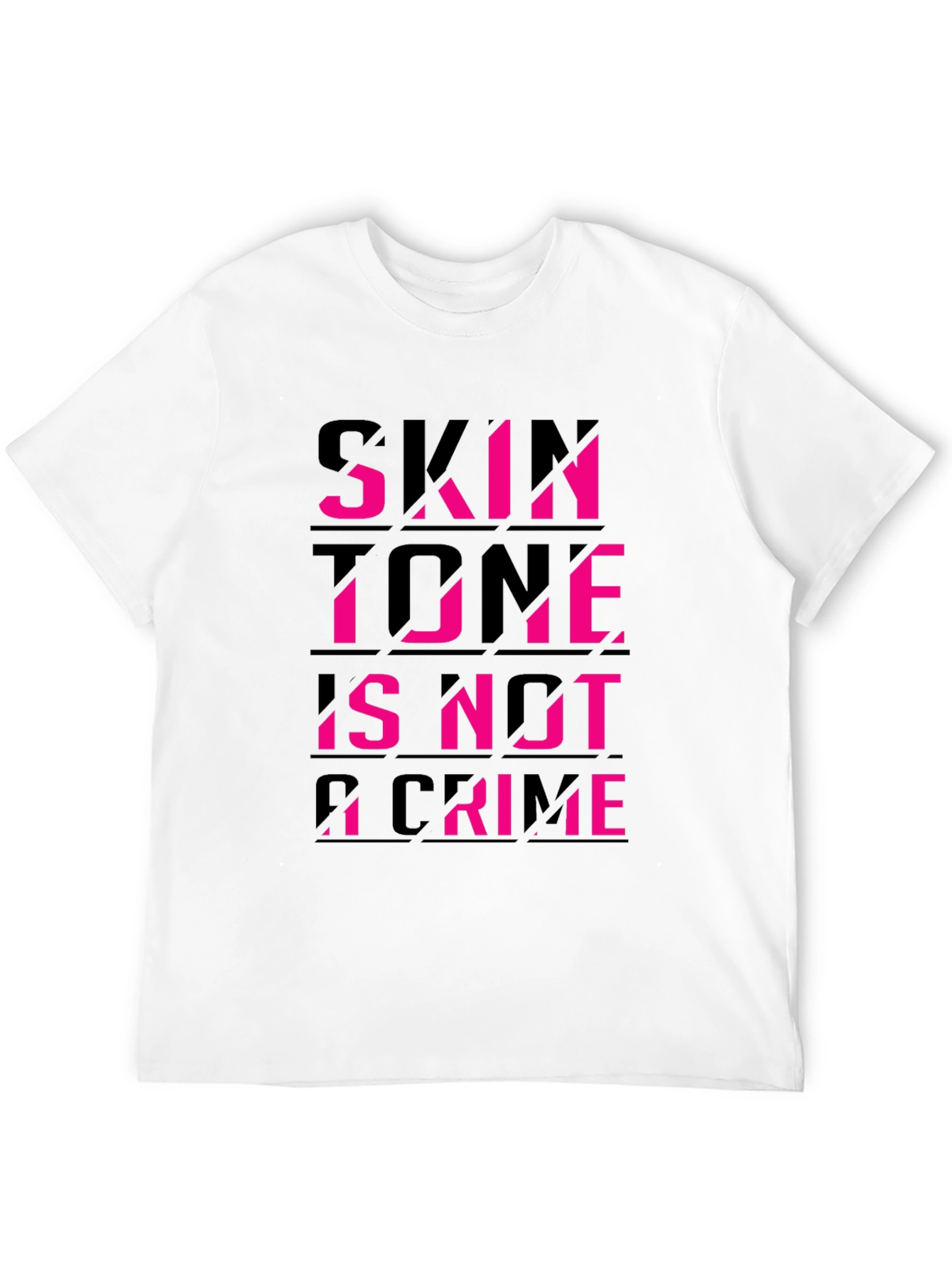 Black Skin Tone Is Not A Crime Black Tee view 12