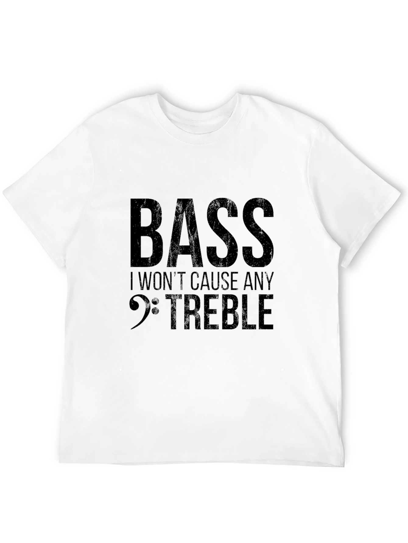 Black Bass Guitar T-Shirt - Funny Music Shirt view 12