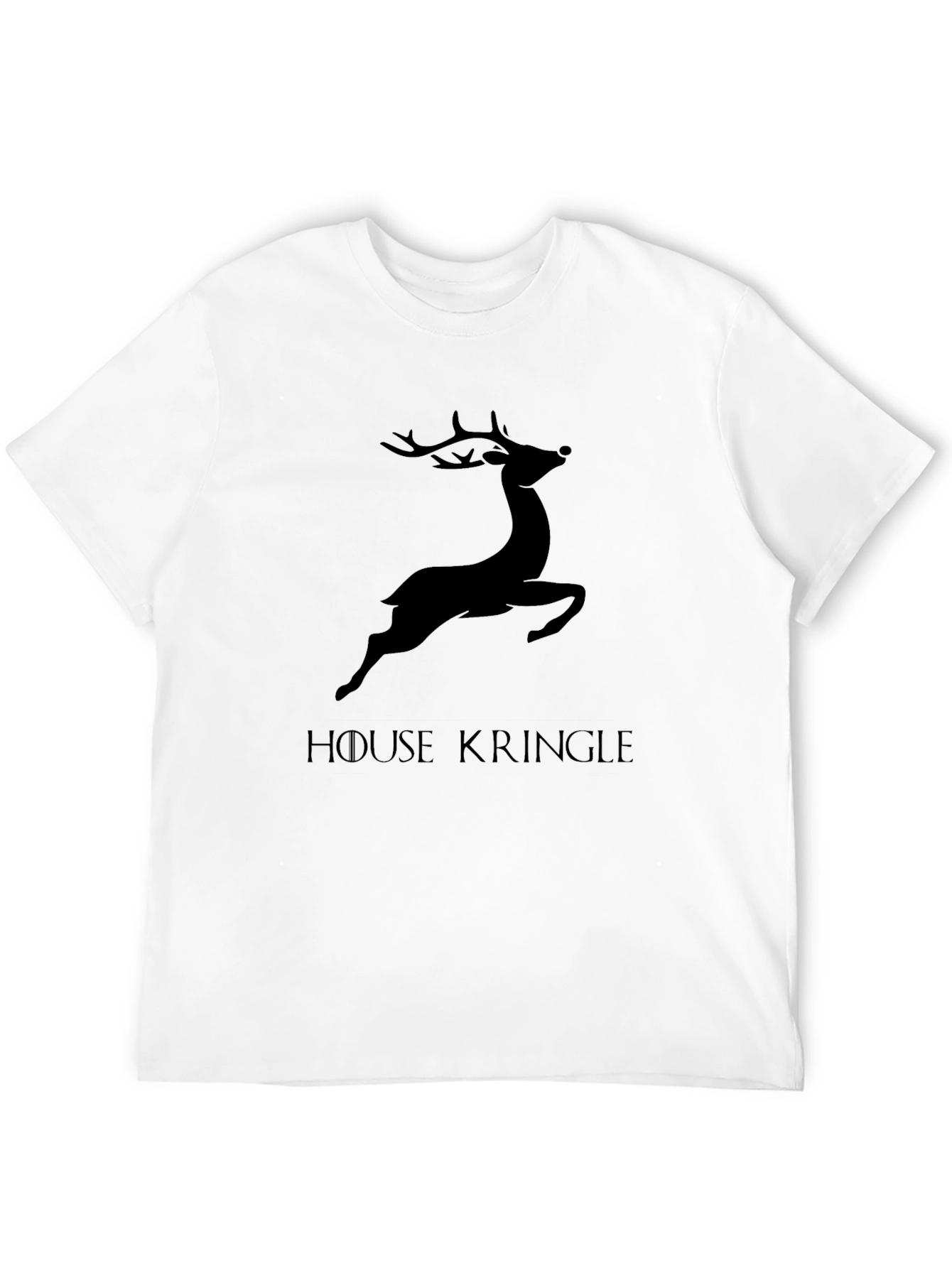 Black House Kringle Men's Graphic T-Shirt - Black view 12