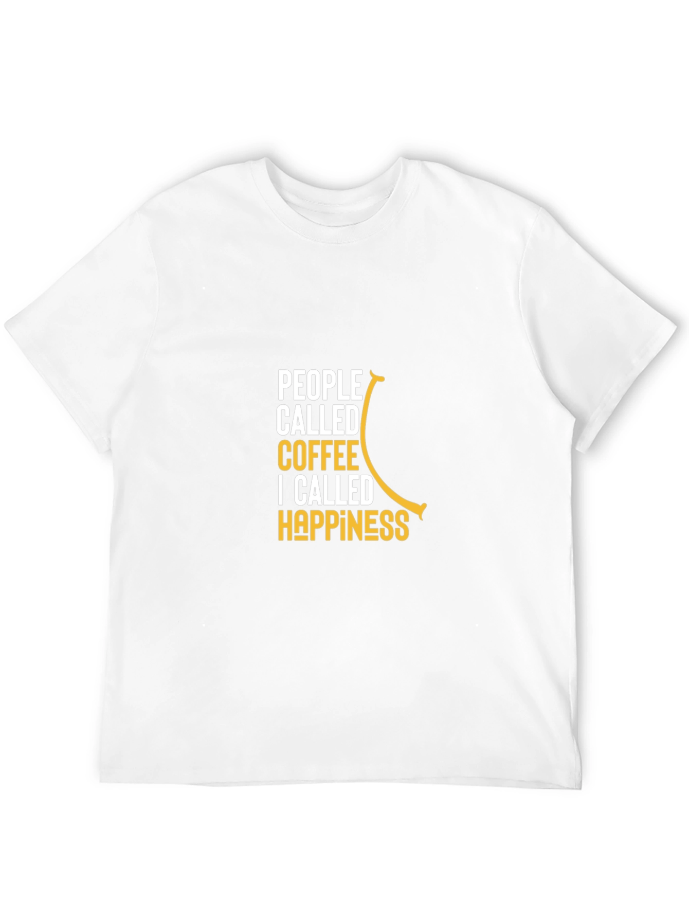 Black Coffee Happiness Graphic Tee - Black view 12