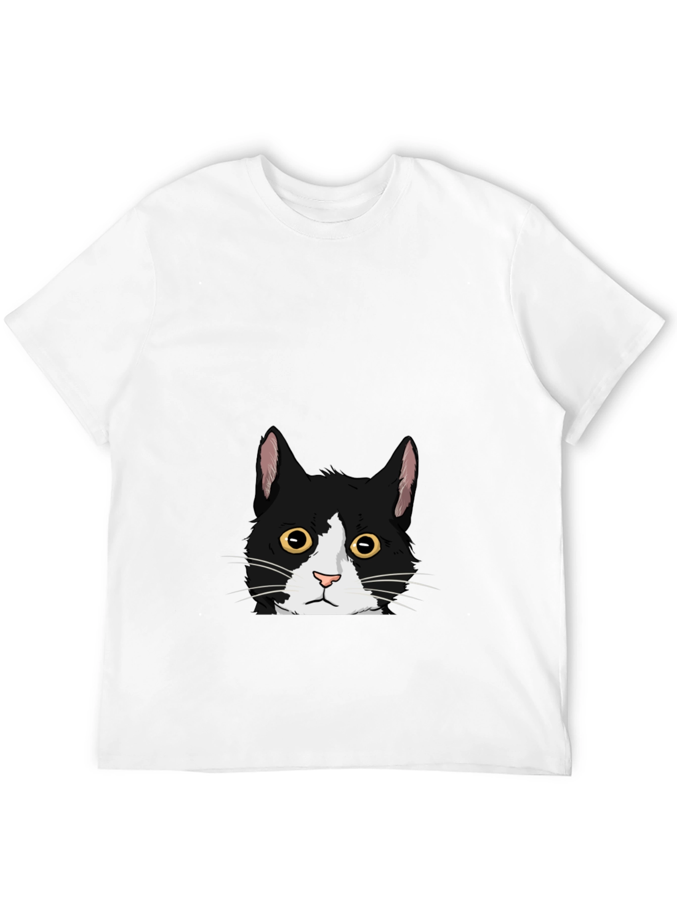 Black Black Cat Peekaboo Graphic Tee view 12