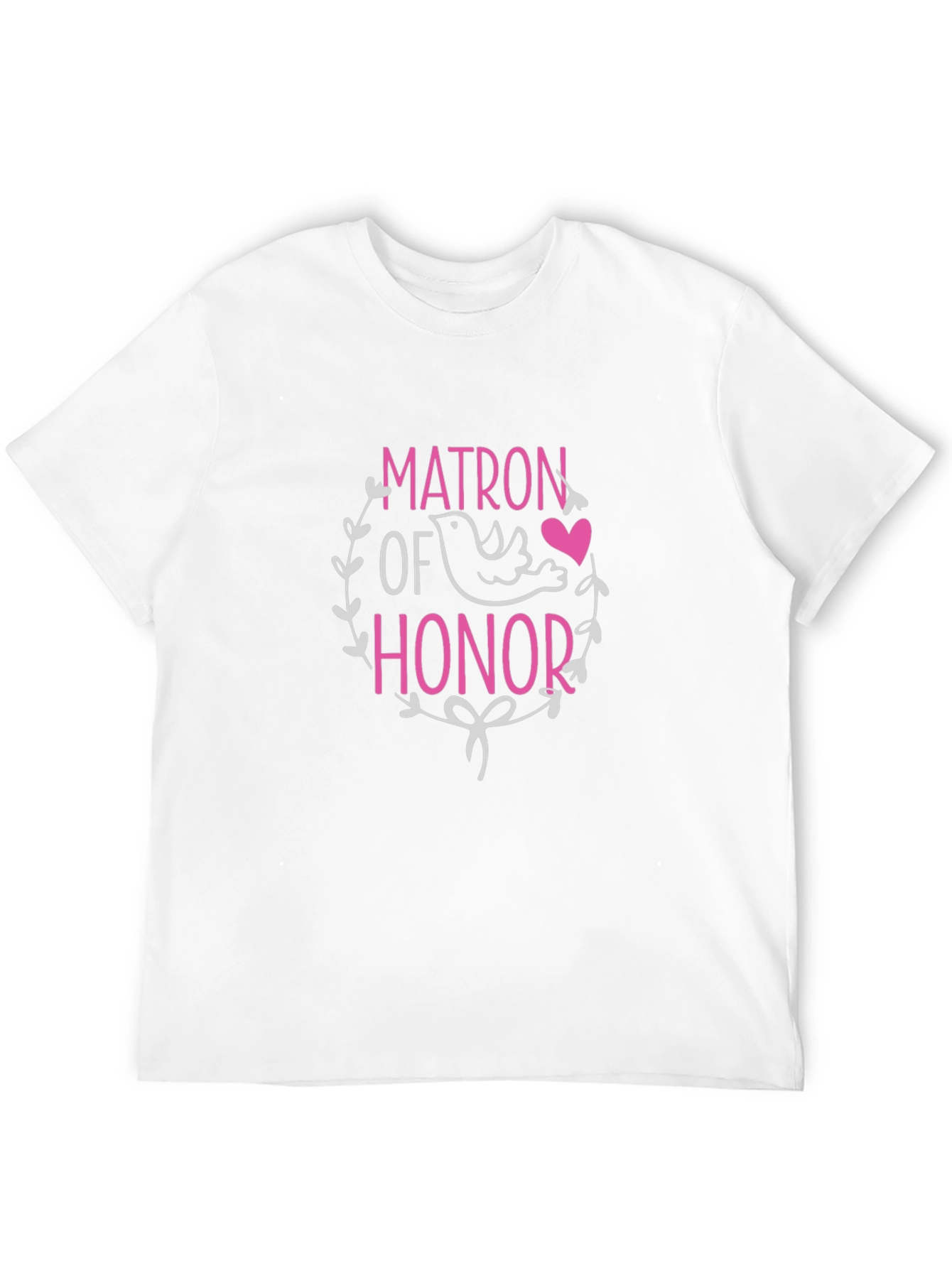 Matron of Honor Graphic Tee - Black - 12