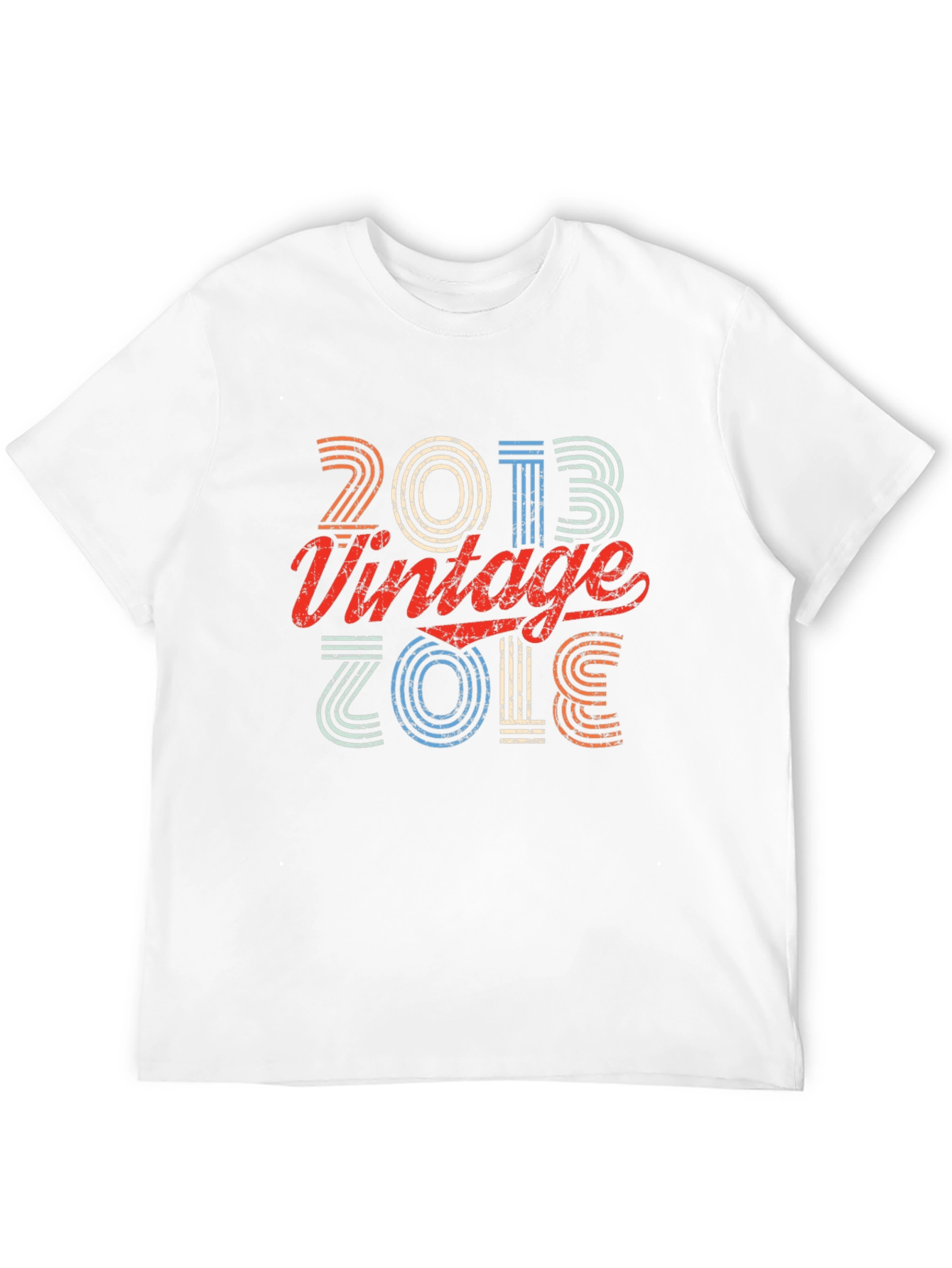 Vintage 2013 Graphic T-Shirt - Retro Birthday Tee - 12