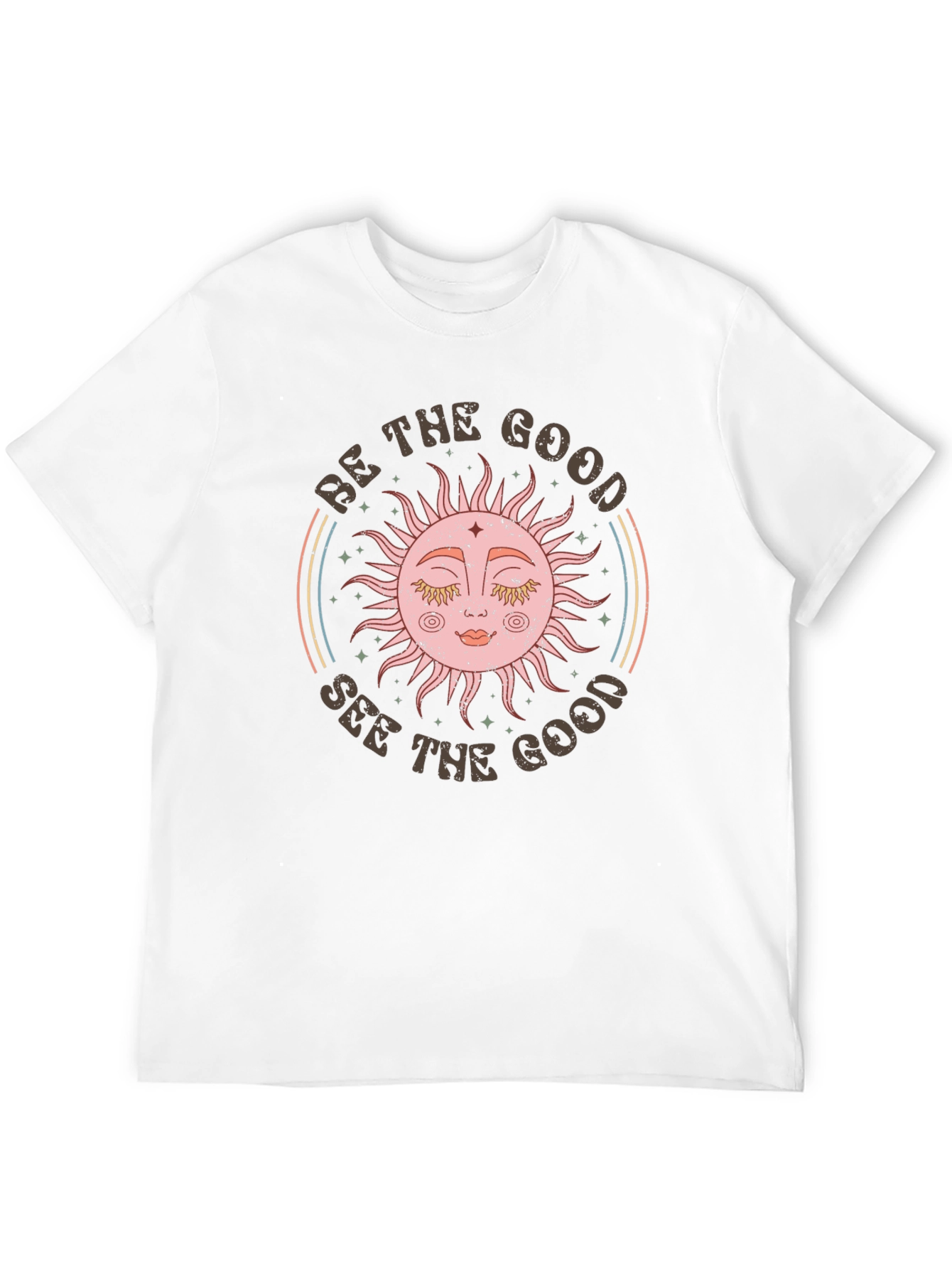 Black Be The Good Sun Graphic Tee - Black Cotton Shirt view 12