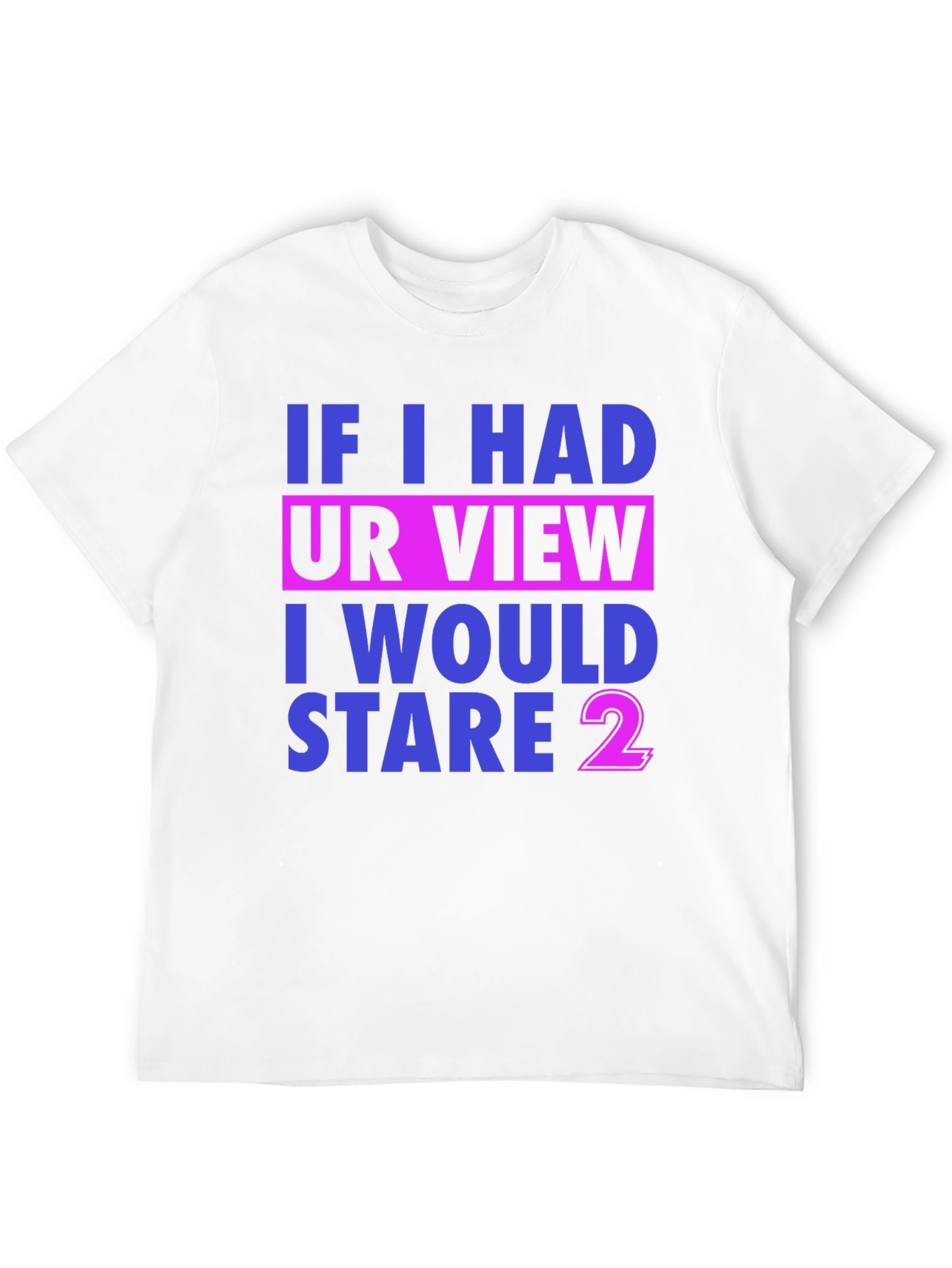 Black Funny Stare Graphic T-Shirt view 12