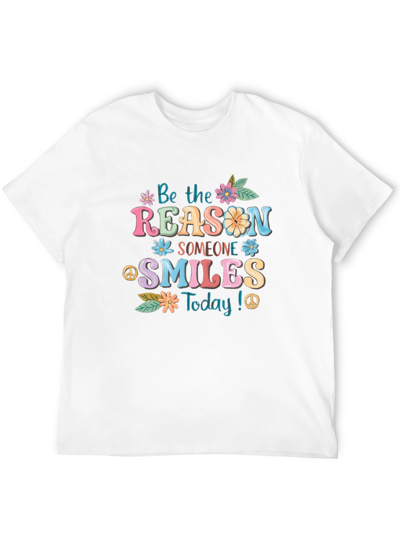 Black Be The Reason Someone Smiles T-Shirt view 12