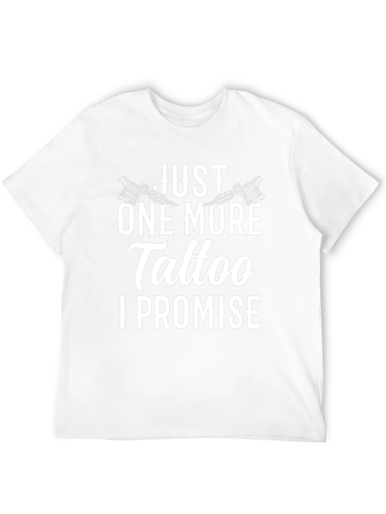 Black Just One More Tattoo T-Shirt view 12