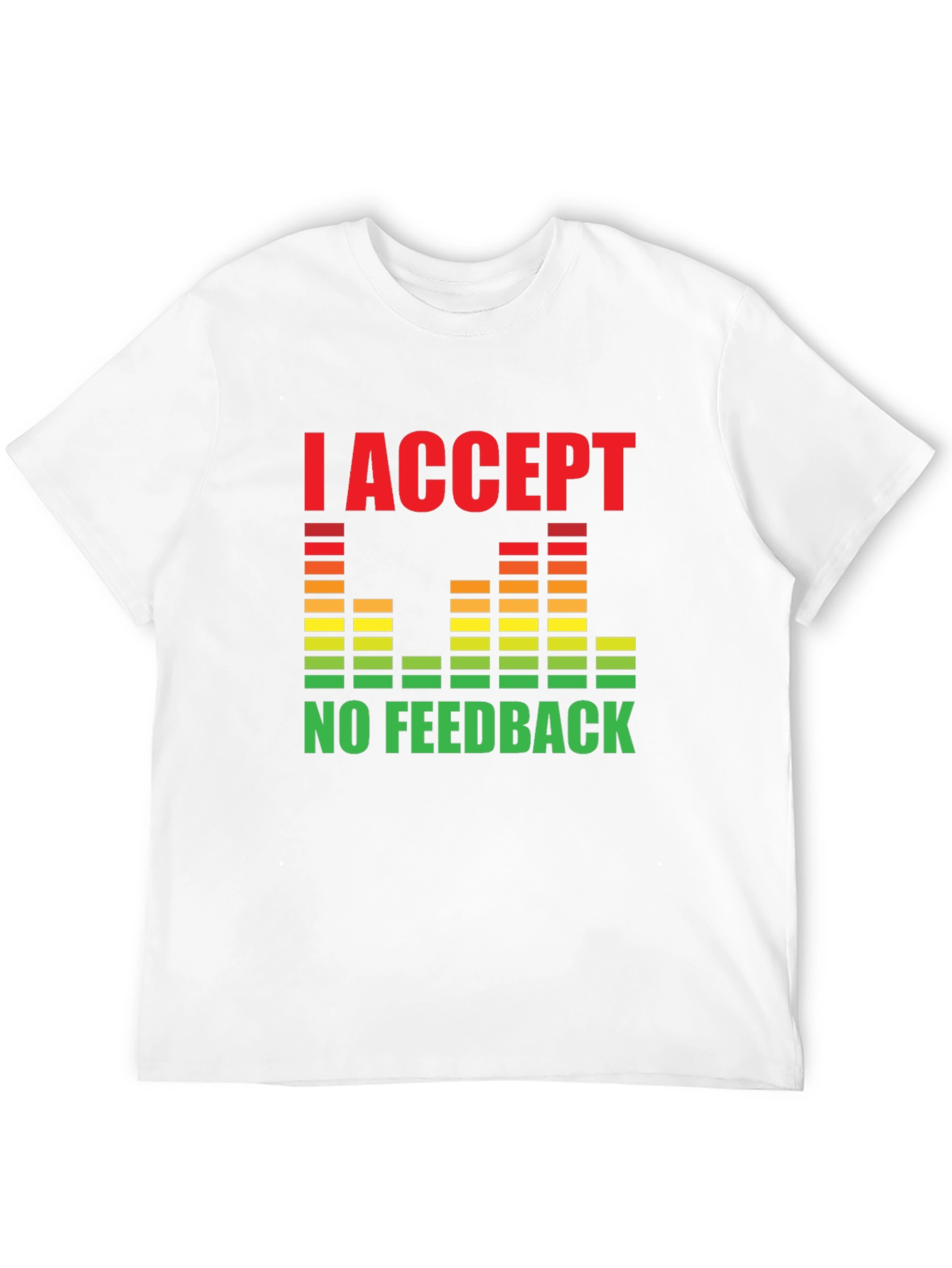 Black I Accept No Feedback Graphic Tee - Black view 12