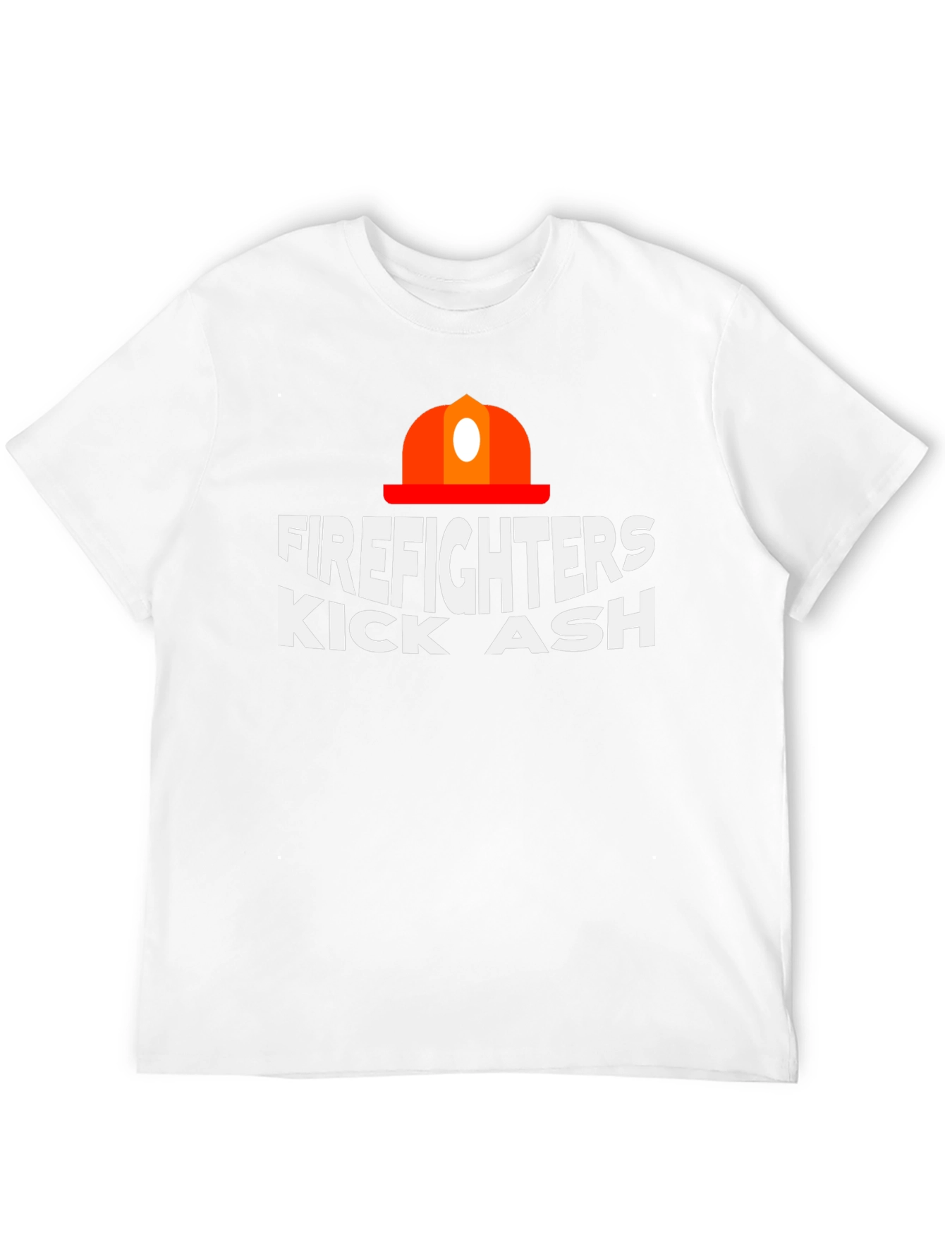 Black Firefighters Kick Ash Graphic Tee view 12
