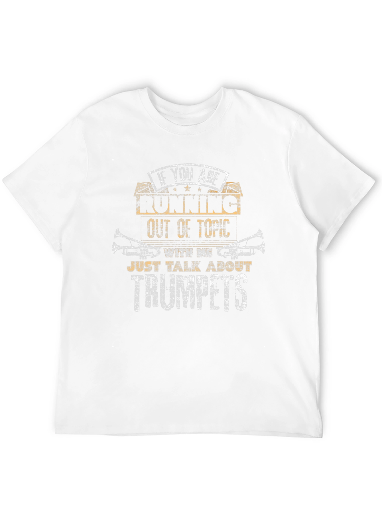 Black Talk About Trumpets T-Shirt view 12