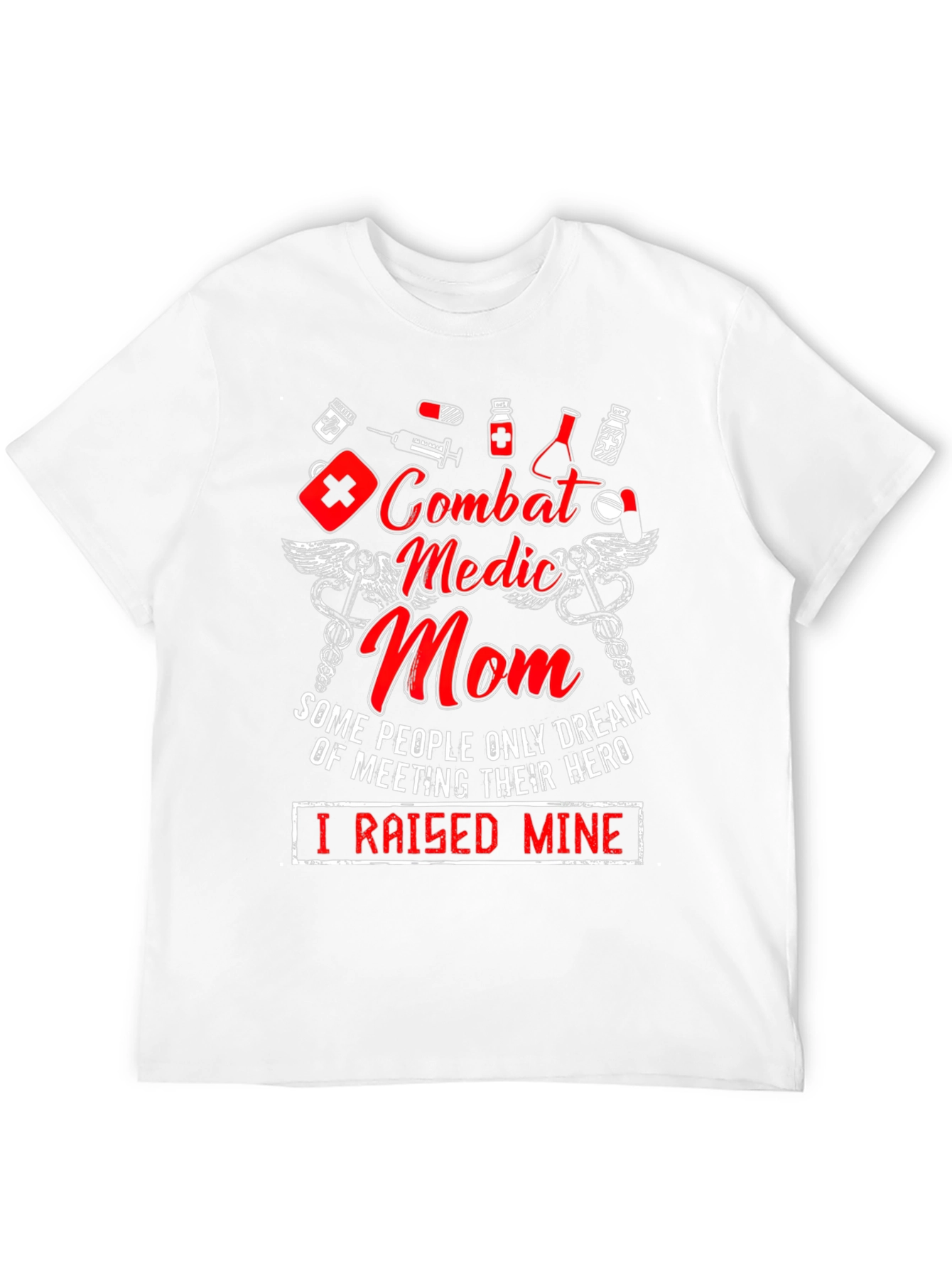 Combat Medic Mom Graphic Tee - 12