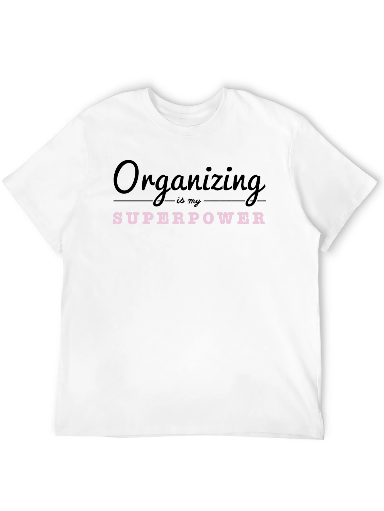 Black Organizing is My Superpower - Black T-Shirt view 12