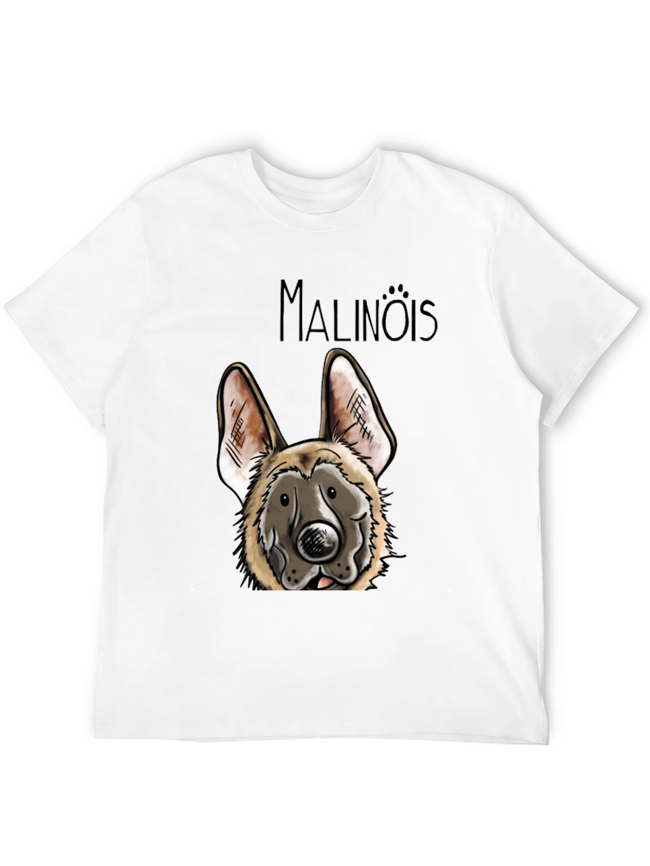 Malinois Dog Breed T-Shirt, Belgian Shepherd Tee - 12