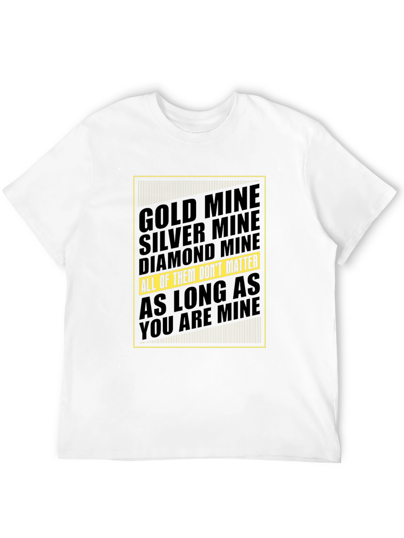 Black Mine Graphic Tee - Gold, Silver, Diamond view 12