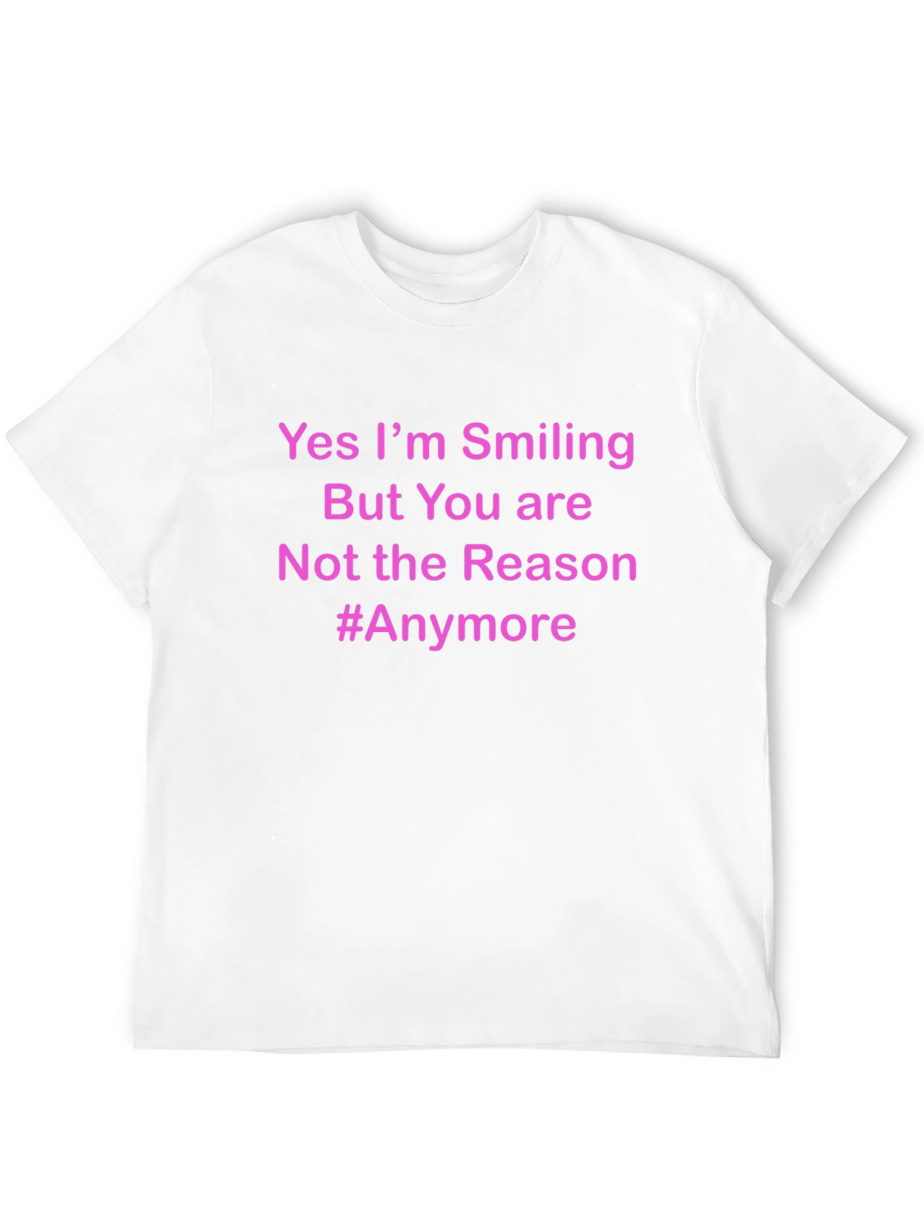 Black Smiling But Not the Reason T-Shirt view 12