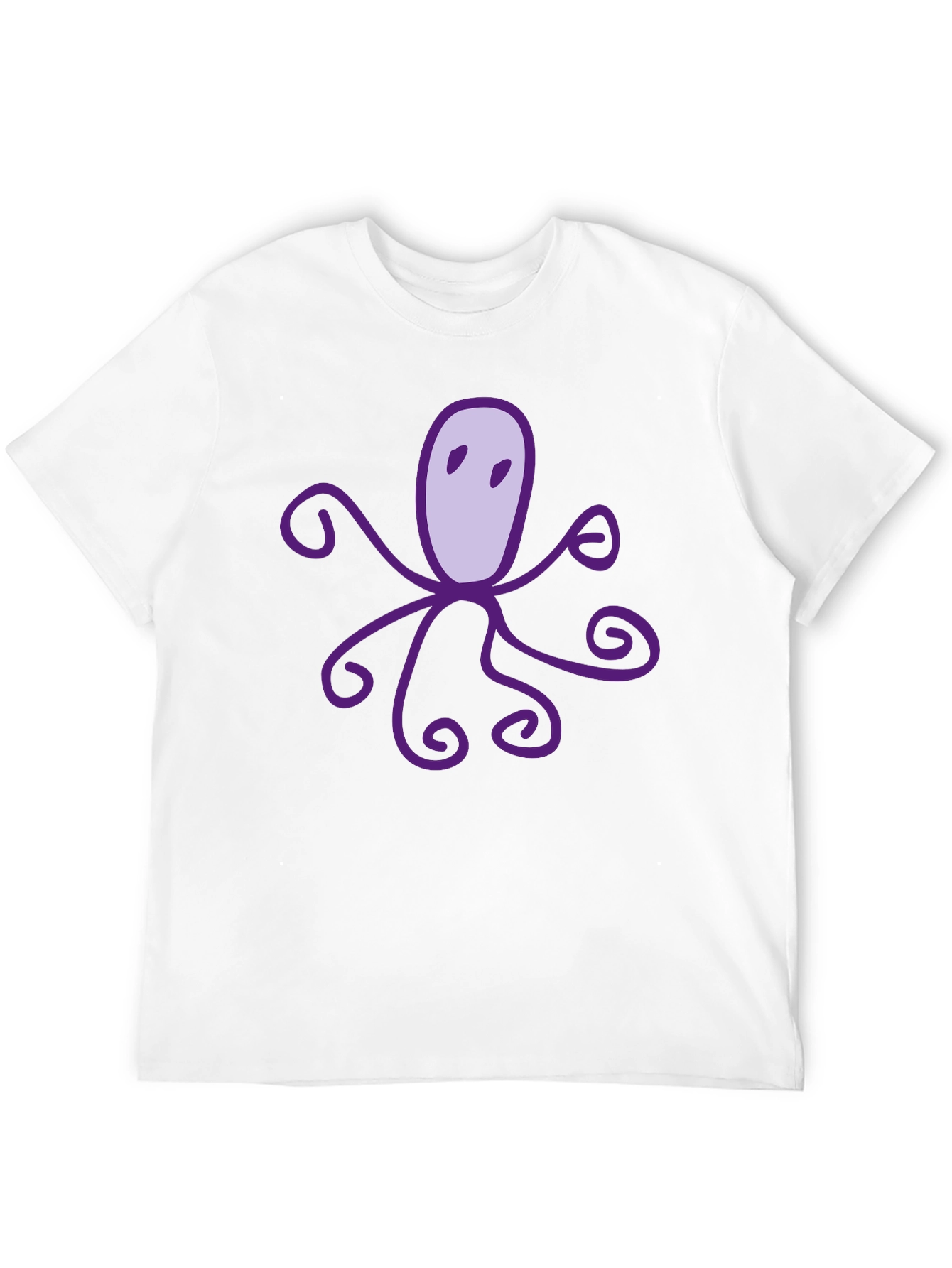 Black Octopus Graphic T-Shirt - Soft Cotton Tee view 12