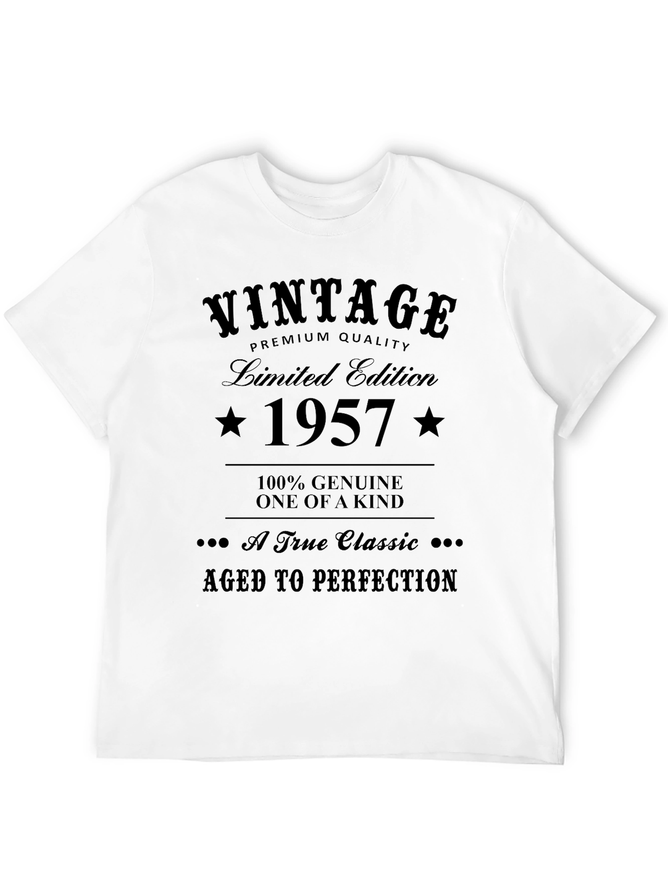 Black Vintage 1957 Limited Edition T-Shirt view 12
