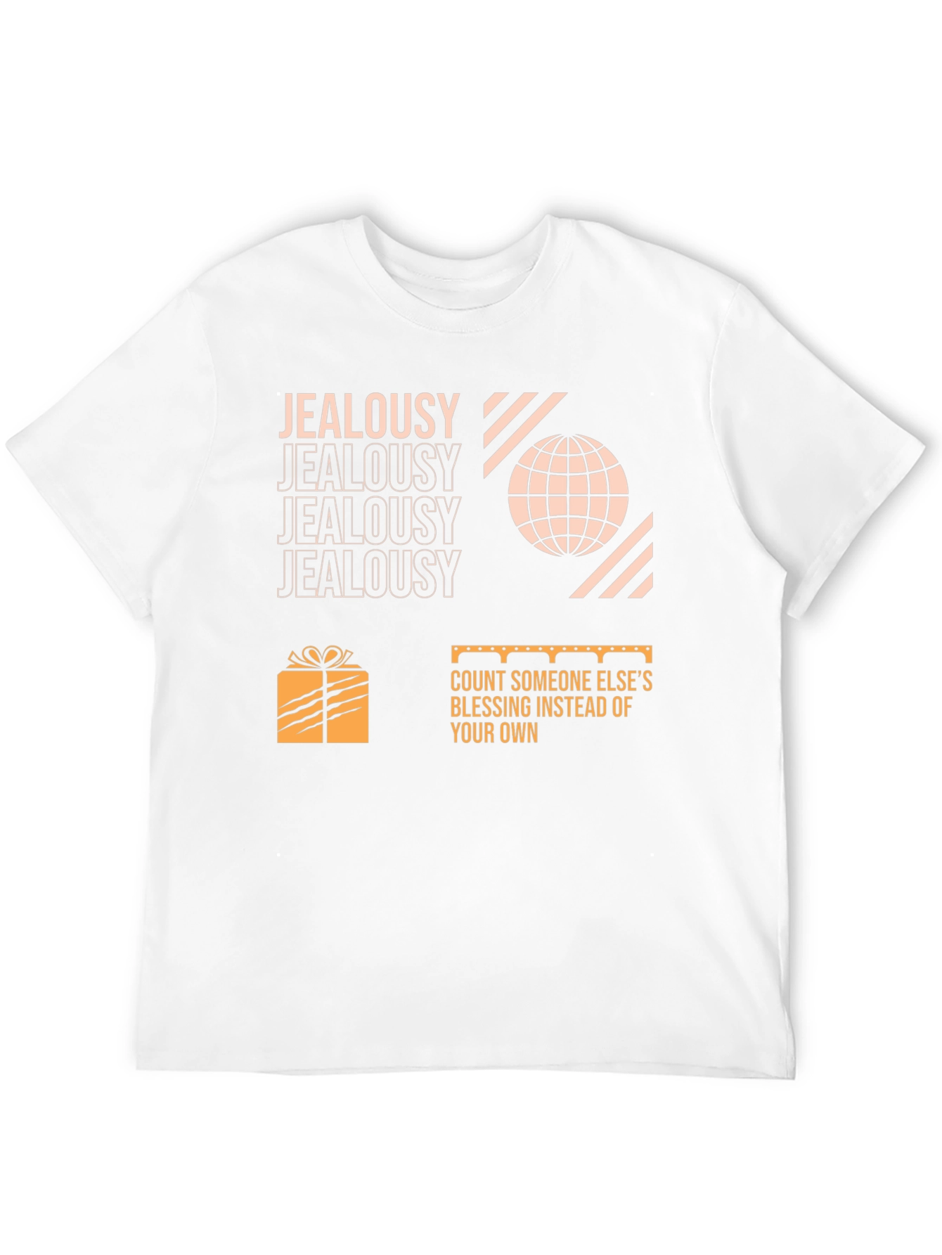 Jealousy Graphic Print T-Shirt - 12