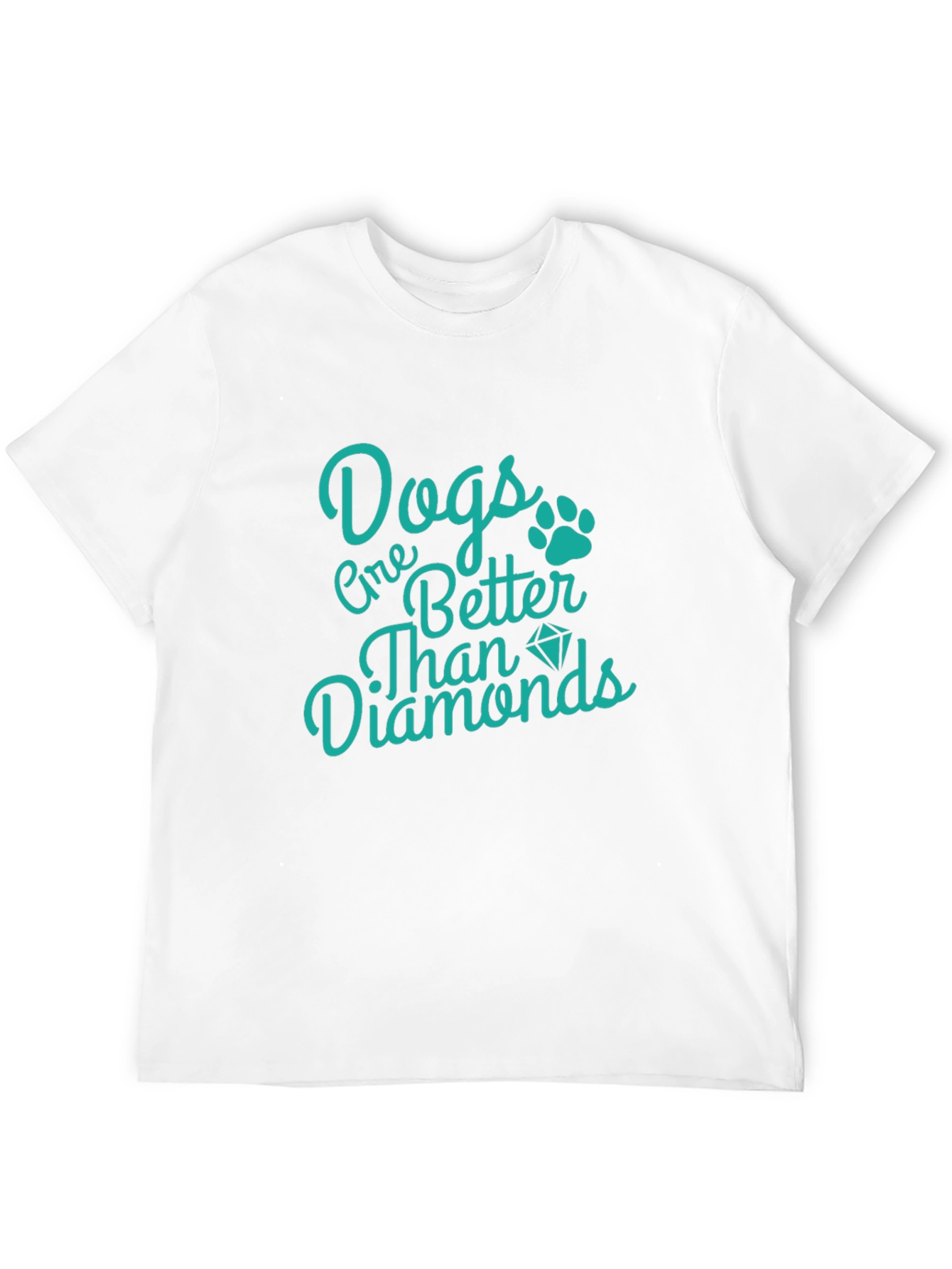 Black Dogs Are Better Than Diamonds Tee view 12