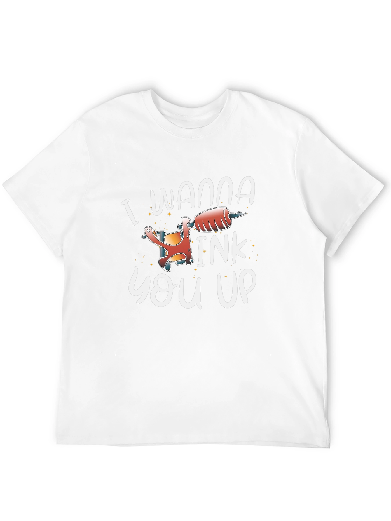 Black I Wanna Ink You Up Tattoo T-Shirt view 12