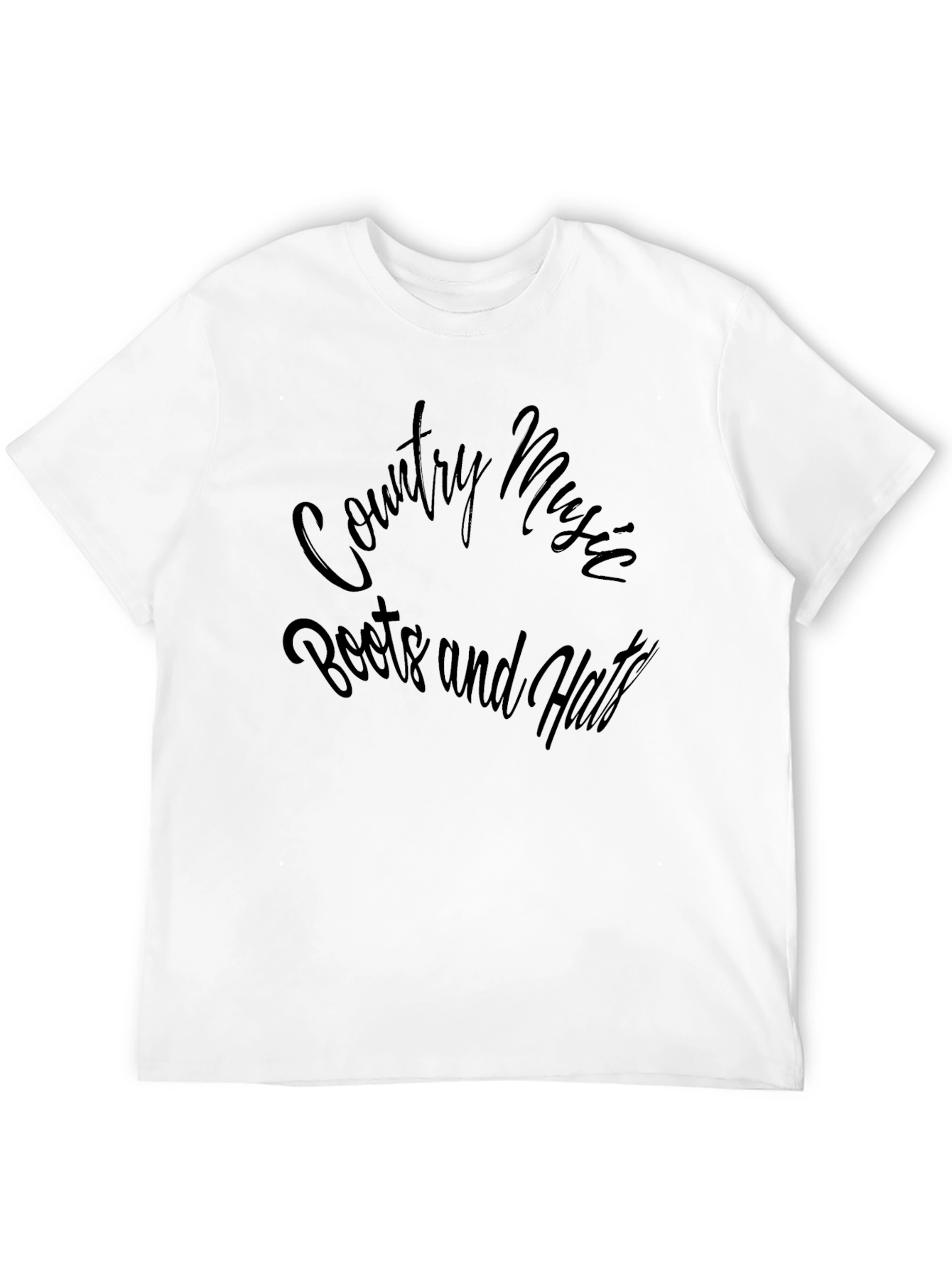 Country Music Boots and Hats T-Shirt - 12
