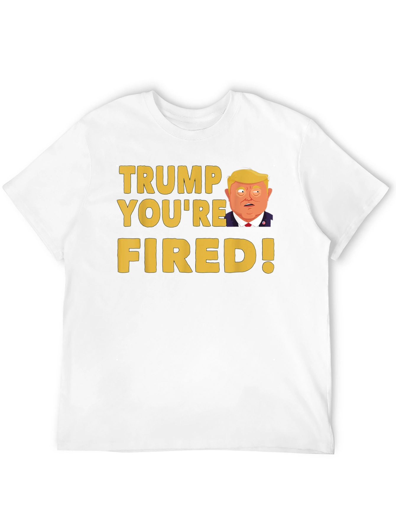Black Trump You're Fired! Graphic Tee view 12