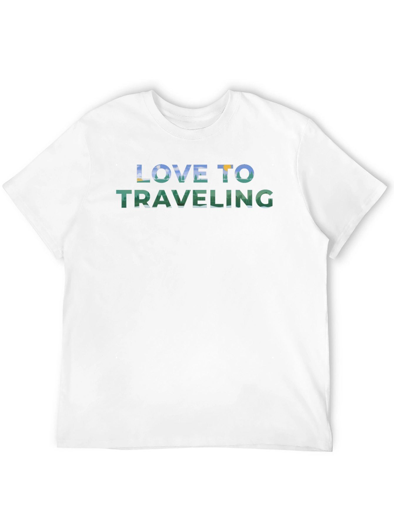 Black Love to Traveling Graphic T-Shirt view 12