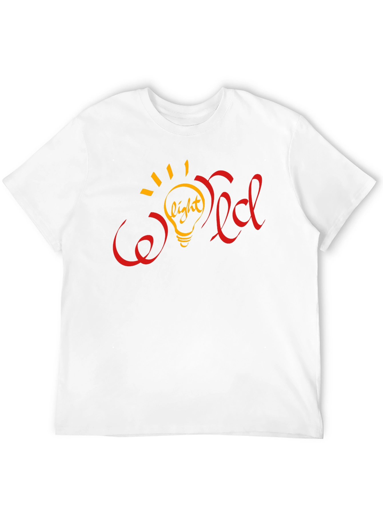 Black Enlightened World Graphic T-Shirt view 12