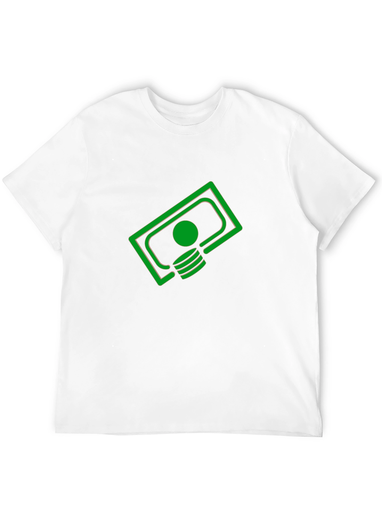 Black Money Graphic Tee - Cool Black T-Shirt view 12