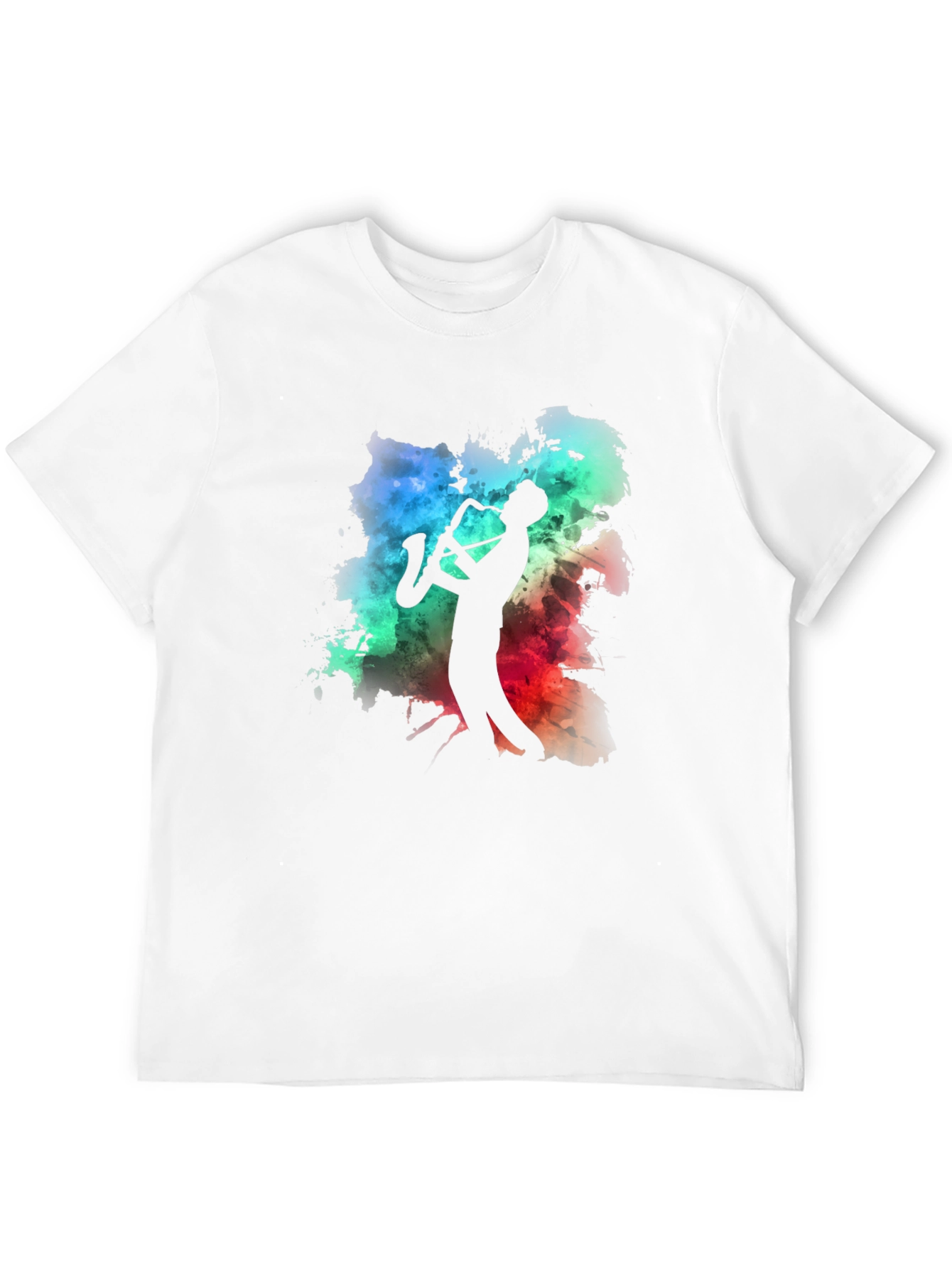 Black Cool Jazz Saxophone T-Shirt - Musician Gift Idea view 12